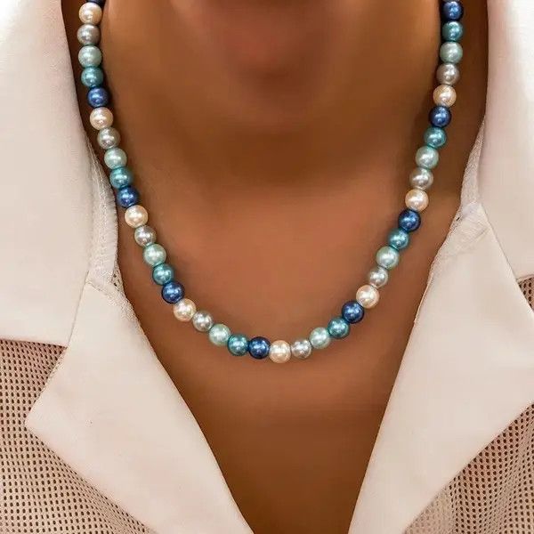 Japanese Brand × Vintage Y2k punk cute style chain pendant imitation pearl Size ONE SIZE - 1 Thumbnail