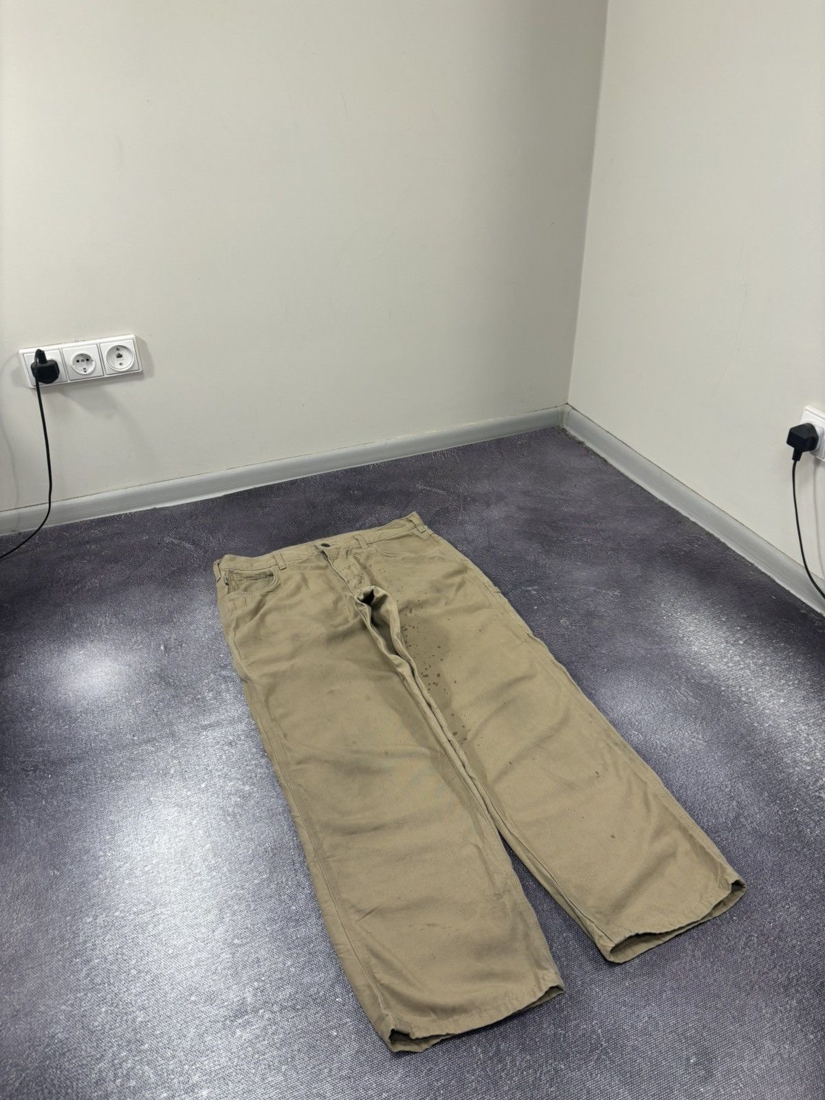 Carhartt Vintage Carhartt Flame Resistant Work Carpenter Baggy Pants Size US 36 / EU 52 - 10 Thumbnail