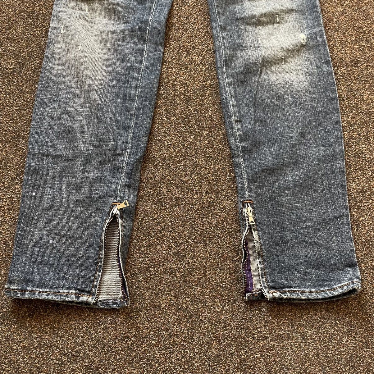 Vintage Vintage Y2K Distressed Baggy Jeans Grunge Skate Logo 36 Size 36" / US 14 / IT 50 - 3 Thumbnail