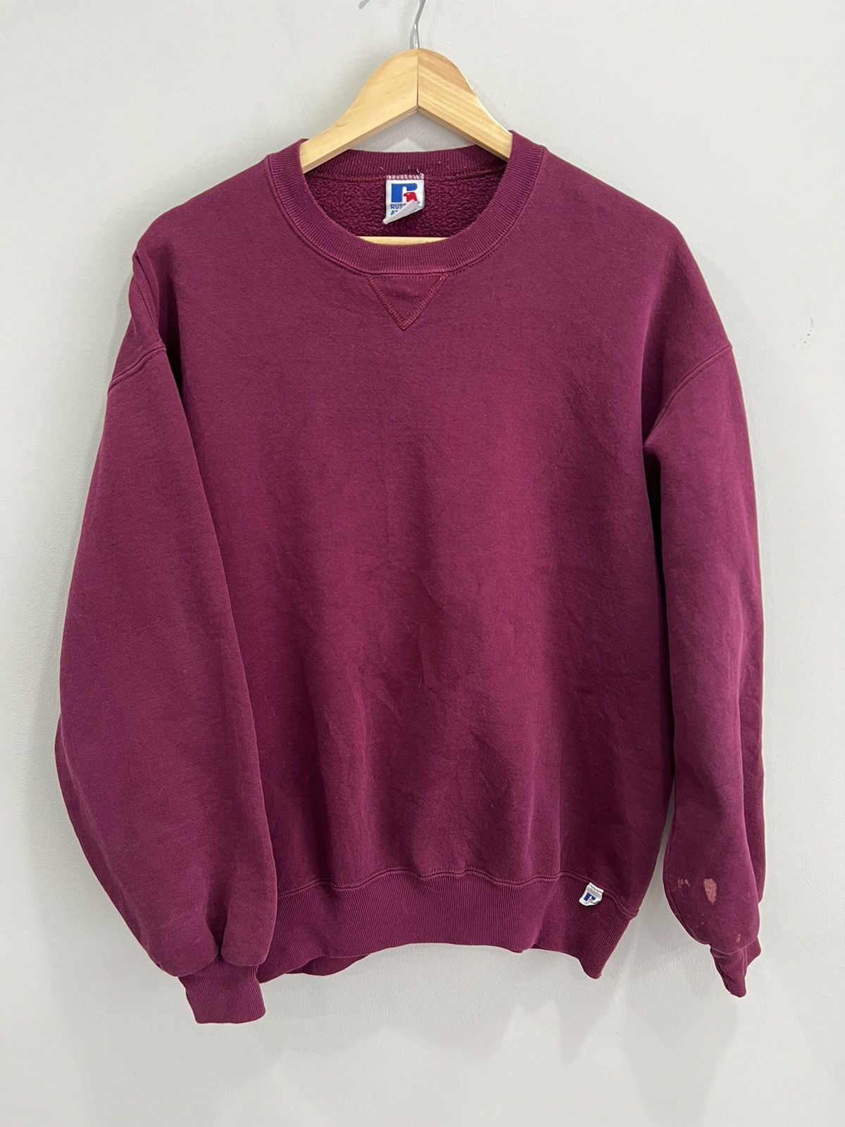 Russell Athletic Vintage Russell Athletic Sweater sweatshirt blank made usa Size US M / EU 48-50 / 2 - 1 Thumbnail