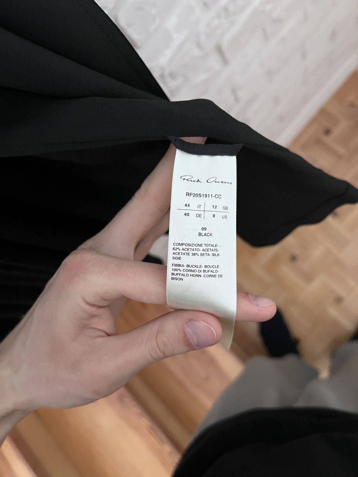 Rick Owens Rick owens belted silk coat Size M / US 6-8 / IT 42-44 - 5 Thumbnail