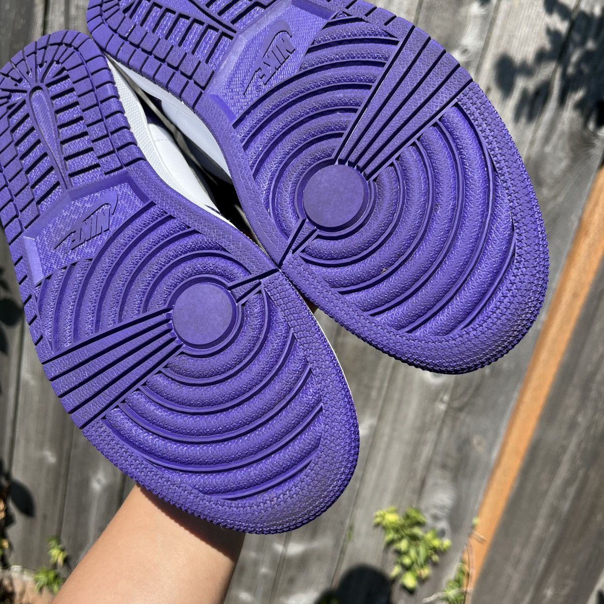 Nike Nike air jordan 1 court purple size 9 men Size US 9 / EU 42 - 9 Thumbnail