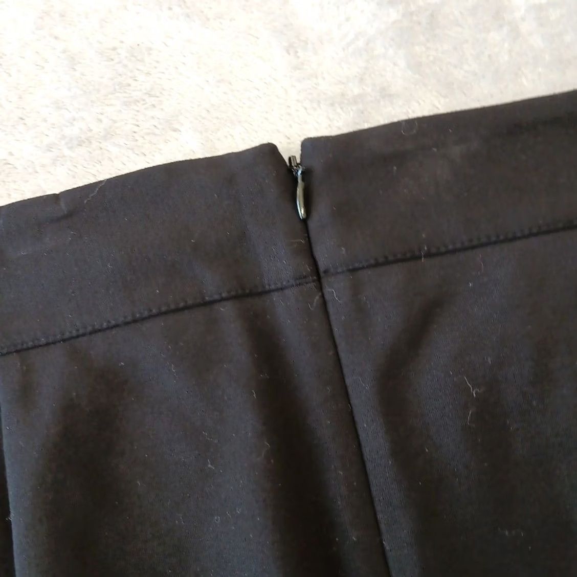 White House Black Market White House Black Market Skirt Regular 10 Black Mini Ponte Pockets Zipped Short Womens Size 32" / US 10 / IT 46 - 5 Thumbnail