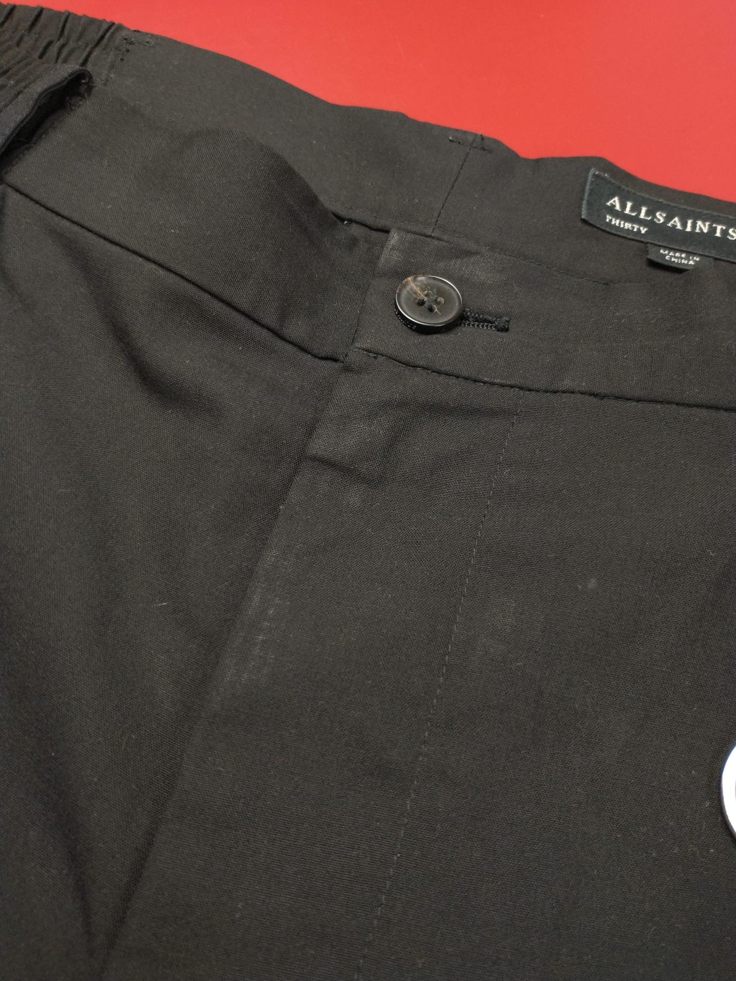 Allsaints Langley Trousers Size 30 Wool Blend High Waist Pants Size US 30 / EU 46 - 14 Thumbnail