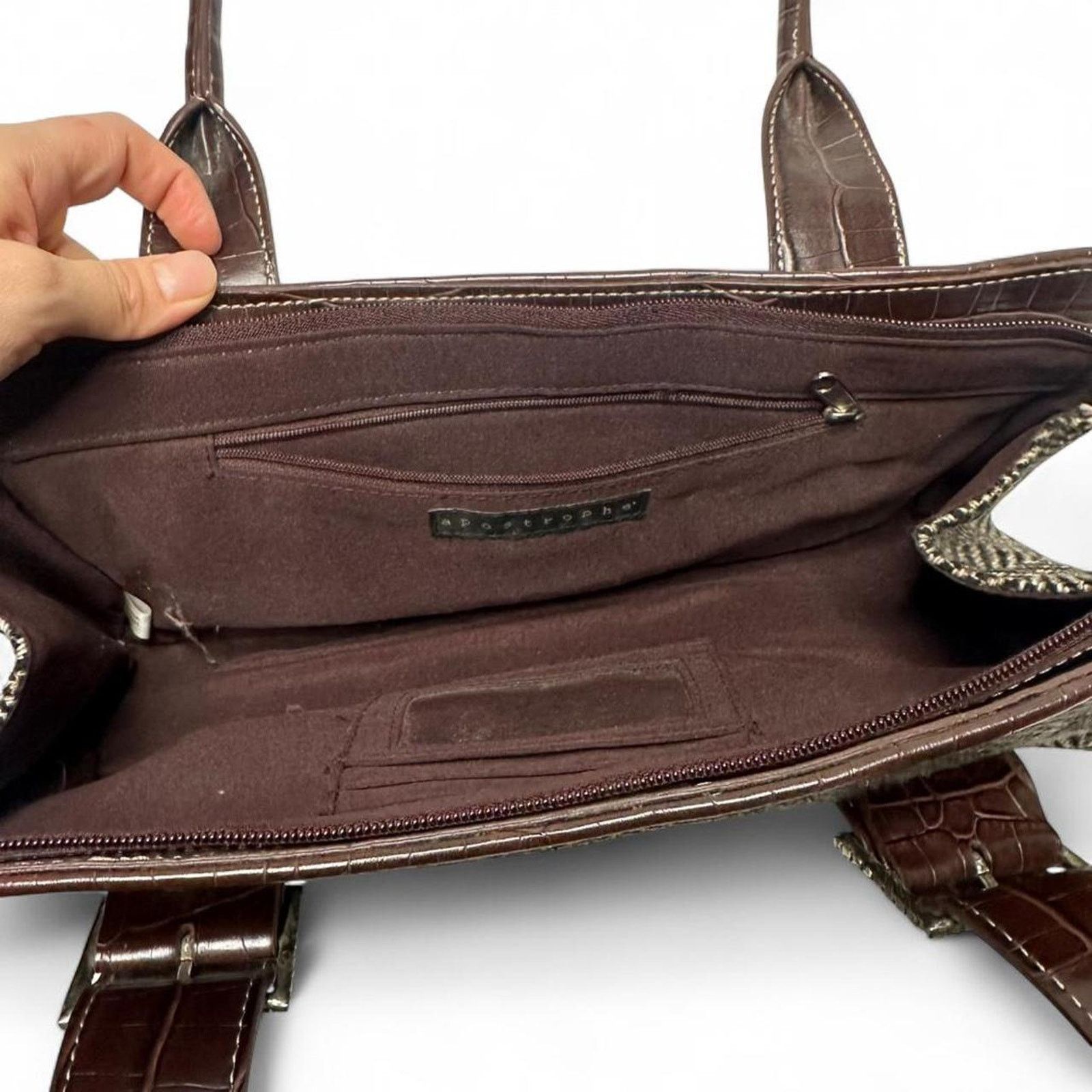 Other Apostrophe Hang Bag Shoulder BagSilver Mcbling Hardware Size ONE SIZE - 6 Thumbnail