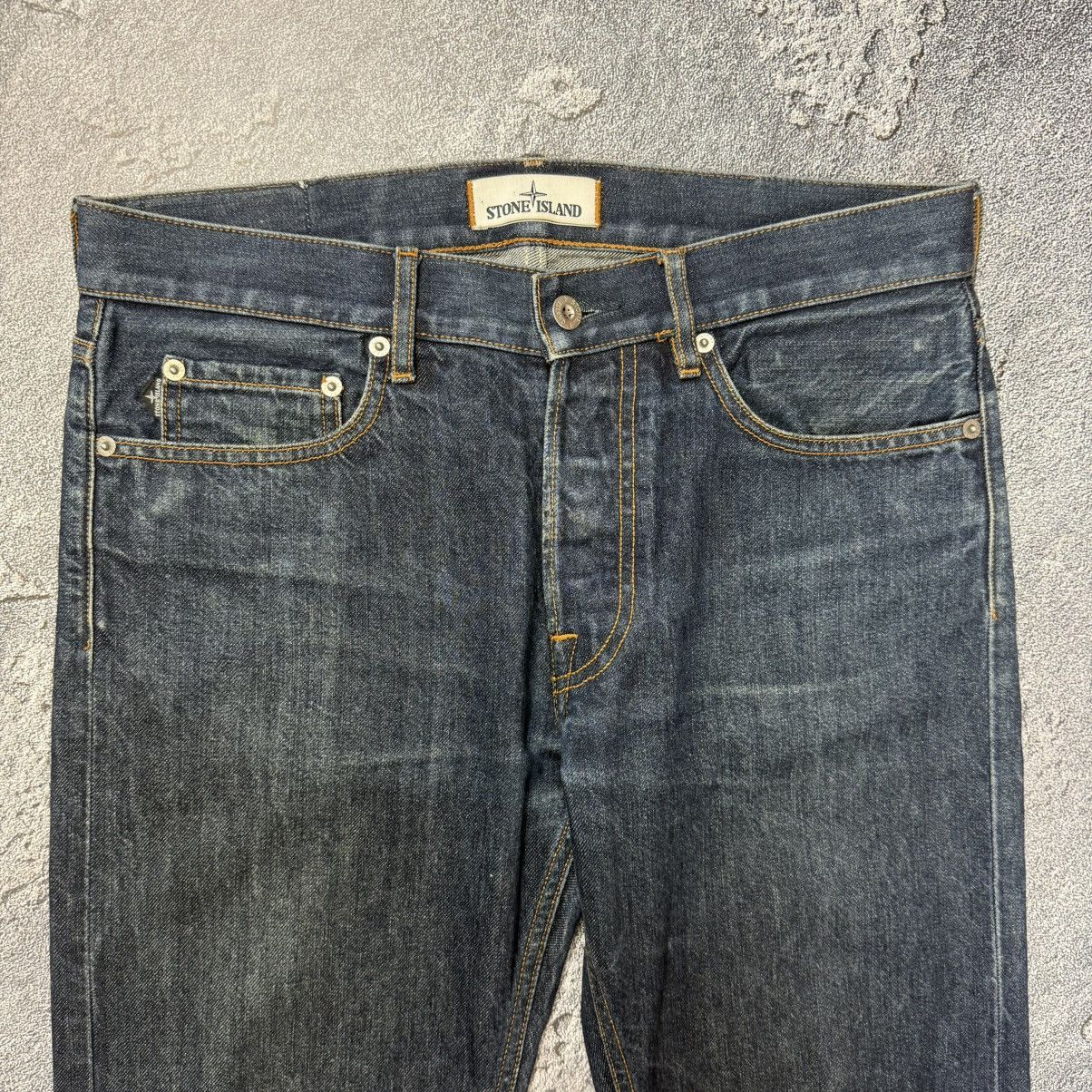 Vintage Stone Island Denim Jeans W32 Vintage Blue Size US 30 / EU 46 - 6 Thumbnail