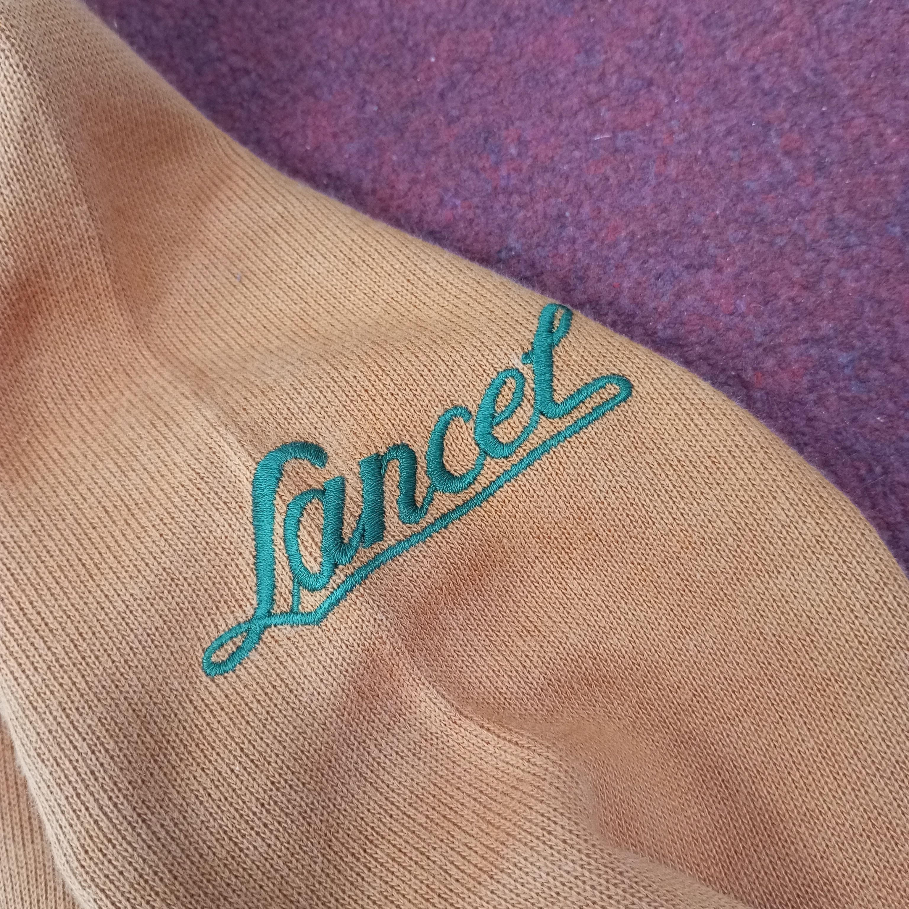 Lancel Lancel Embroidery Design Sweatshirt c227n3 Size US M / EU 48-50 / 2 - 6 Thumbnail