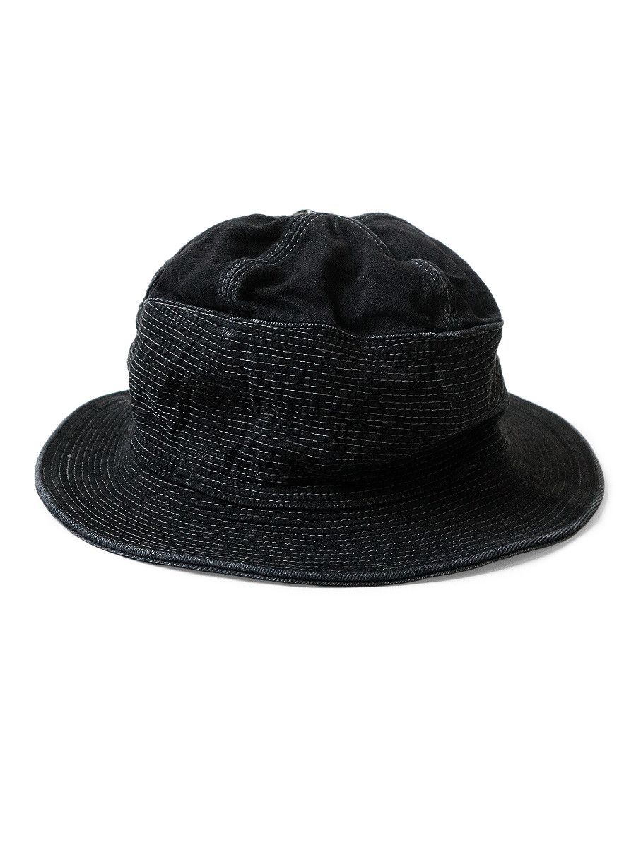 Kapital Kapital 11.5oz Black Denim The Old Man and the Sea HAT Size ONE SIZE - 1 Thumbnail
