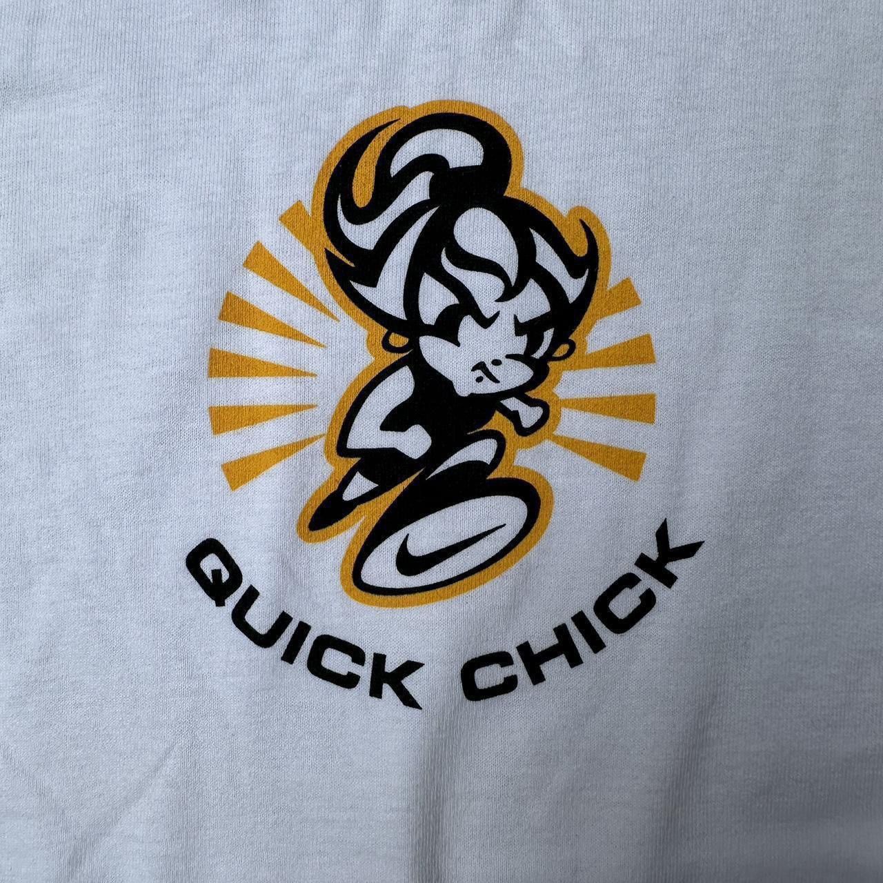 Nike × Vintage Nike “Quick Chick” Shirt Size L / US 10 / IT 46 - 2 Thumbnail