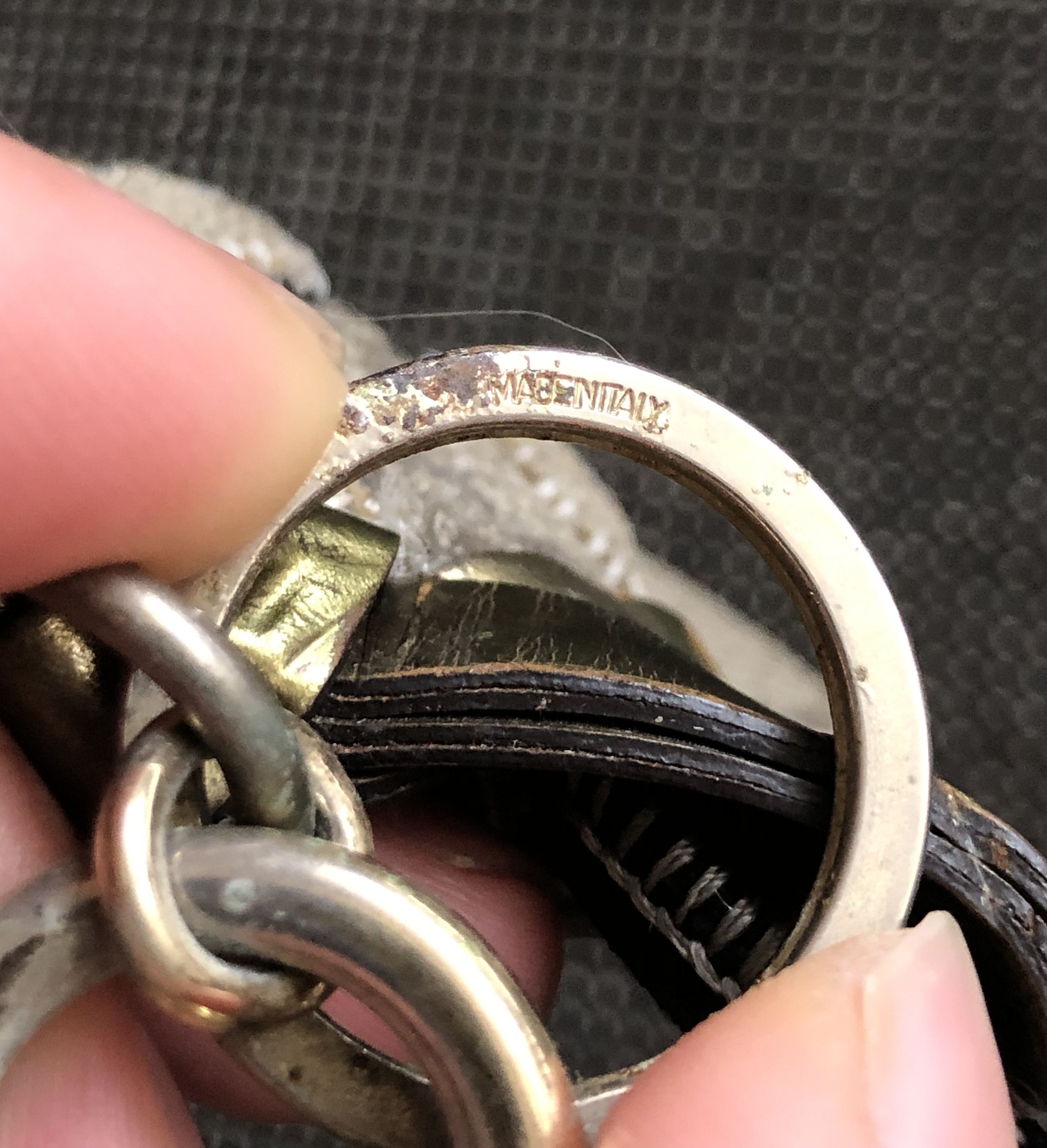 Gucci GUCCI GG CHARM CHIHUAHUA DOG KEY RING DISTRESS Size ONE SIZE - 6 Thumbnail