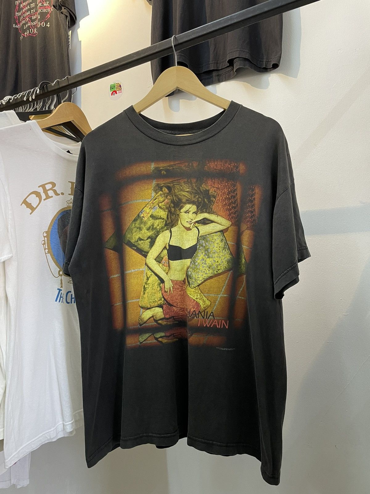 Band Tees Shania Twain 1999 Size US L / EU 52-54 / 3 - 2 Thumbnail