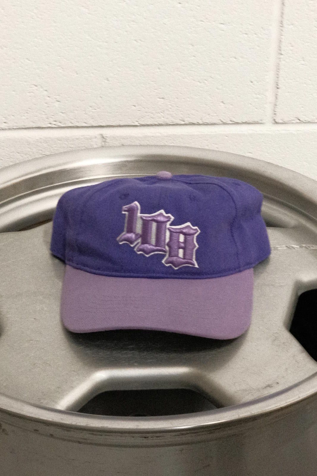Unknown London Vintage Purple and Lavender Baseball Cap 108 Warehouse Size ONE SIZE - 1 Thumbnail