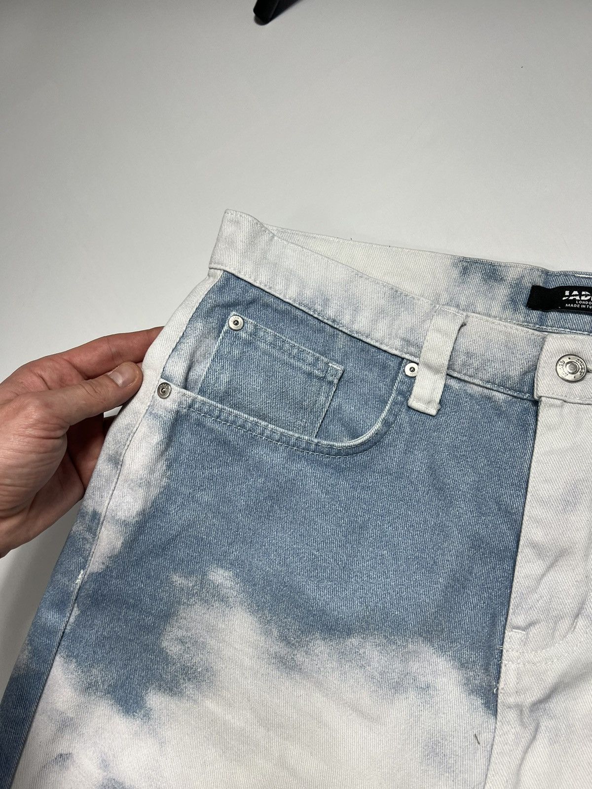 Jaded London Jaded London Skate Baggy Sky Art Denim Jeans Japan Style Size US 32 / EU 48 - 10 Thumbnail