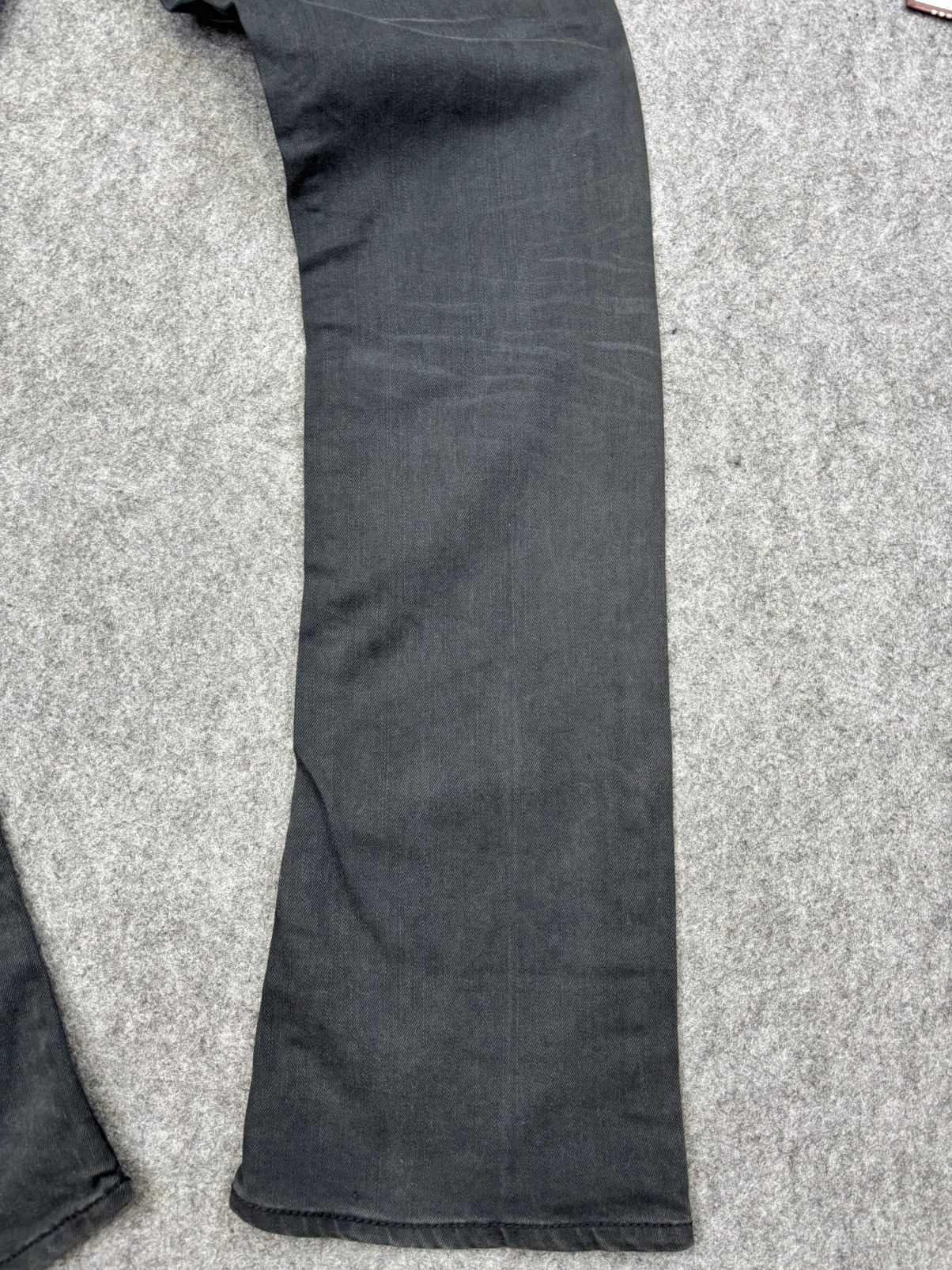 Japanese Brand 💥Flare💥 Urban Craft Black Wash Minimalist Denim F828 Size US 33 - 14 Thumbnail
