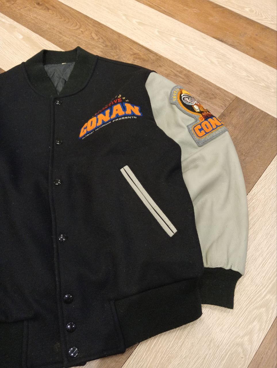 Japanese Brand DETECTIVE CONAN 14TH LIMITED STADIUM JACKET Size US L / EU 52-54 / 3 - 6 Thumbnail