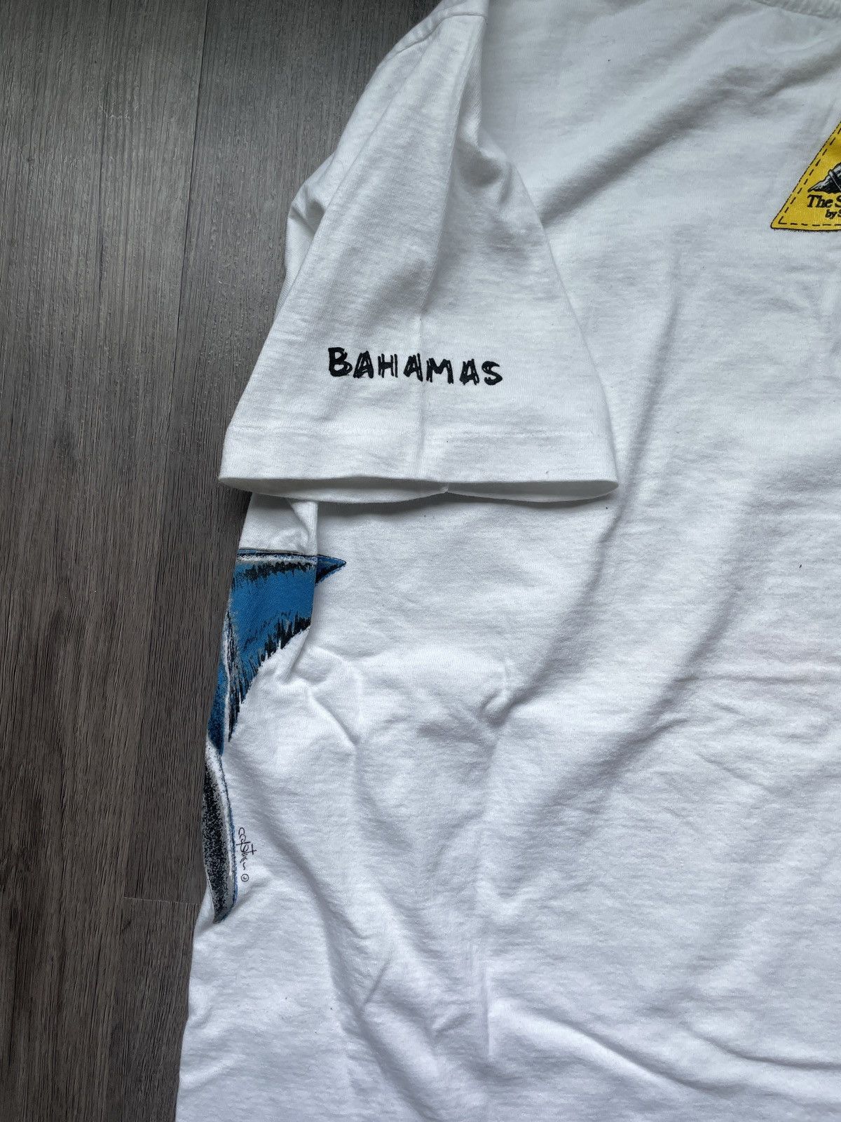 Vintage Vintage Bahamas “So far, so good ” Graphic T-shirt (No Sz) Size US XL / EU 56 / 4 - 7 Thumbnail