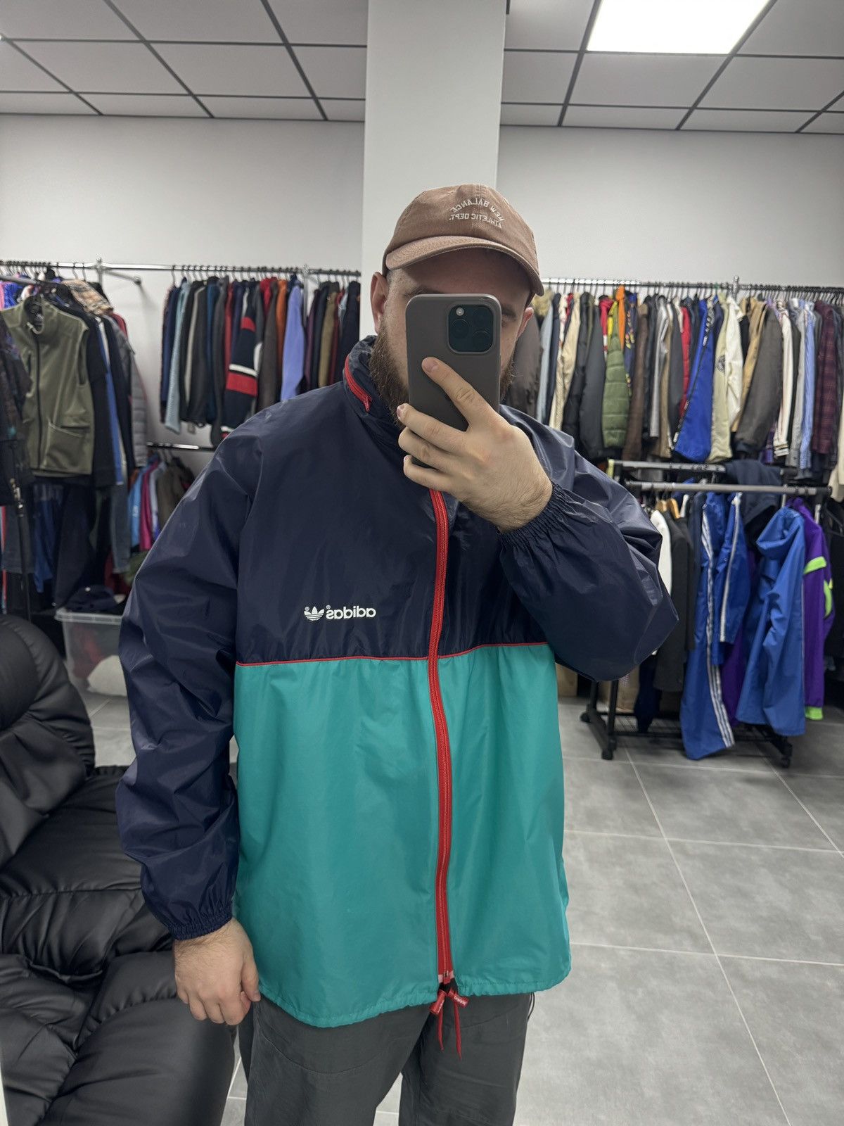 Adidas × Vintage Vintage Adidas Ventex Jacket Size L Size US L / EU 52-54 / 3 - 2 Thumbnail
