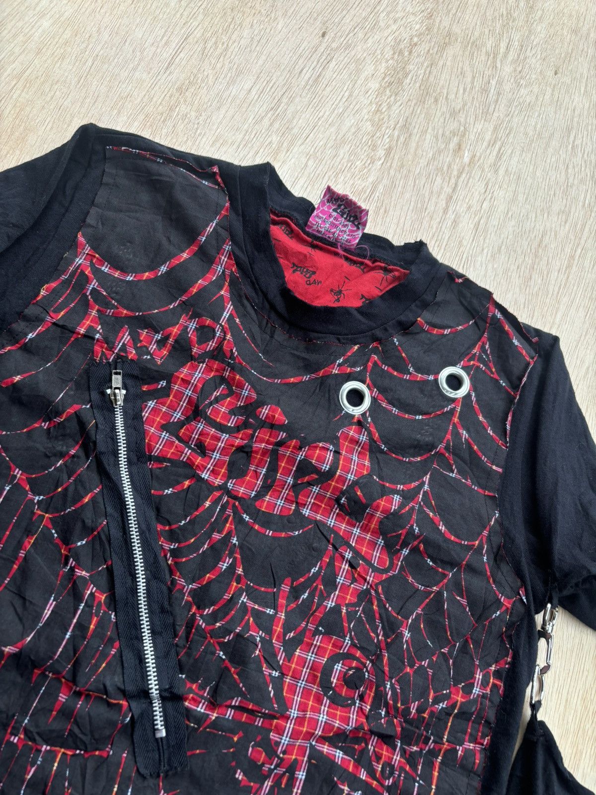 Hysteric Glamour × If Six Was Nine × Japanese Brand Y2k Mad Girl Spider Ifsixwasnine Punk Style Size ONE SIZE - 4 Thumbnail