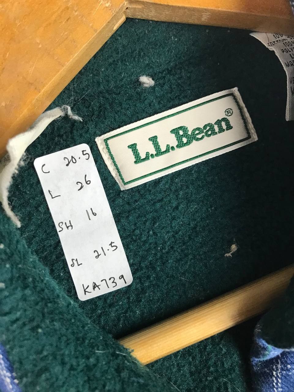 Flannel × L.L. Bean × Vintage Rare Design Flannel L.L.Bean Size US M / EU 48-50 / 2 - 4 Thumbnail