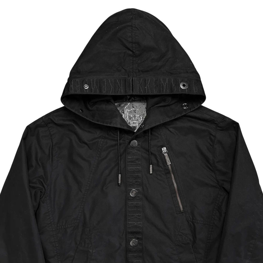 Dirk Bikkembergs Dirk Bikkembergs Trimmed Snap Hood Blouson Size US L / EU 52-54 / 3 - 4 Thumbnail