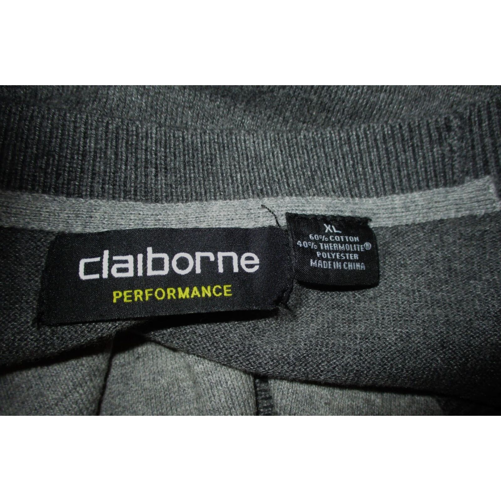 Liz Claiborne CLAIBORNE Gray Long Sleeve Cardigan Sweater Men's XL Size Cardigan Gray Long Sleeve Button Down All Seasons Size US XL / EU 56 / 4 - 6 Thumbnail