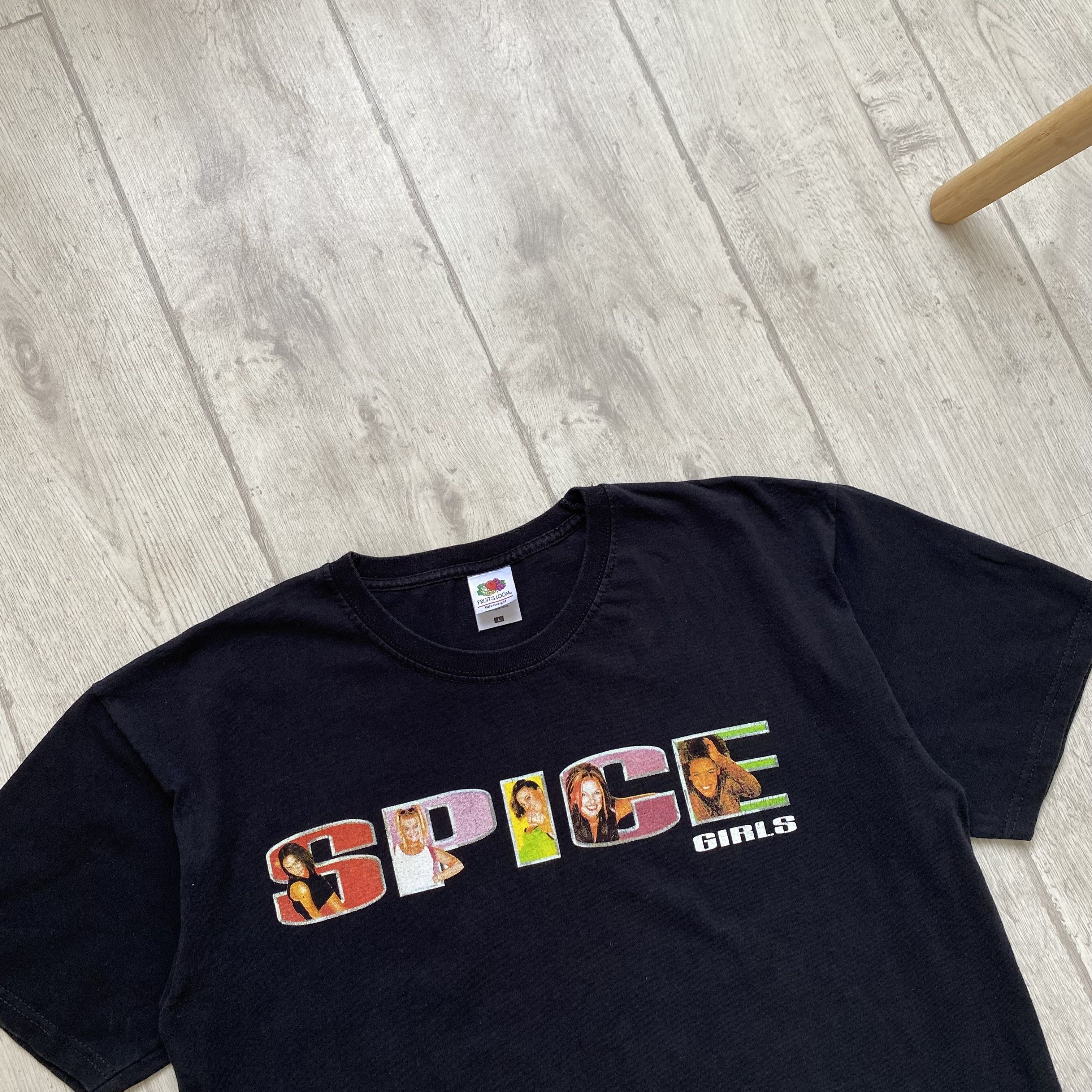 Band Tees Vintage SPICE GIRL Tee BAND TOUR T-Shirt Y2K Size US L / EU 52-54 / 3 - 3 Thumbnail