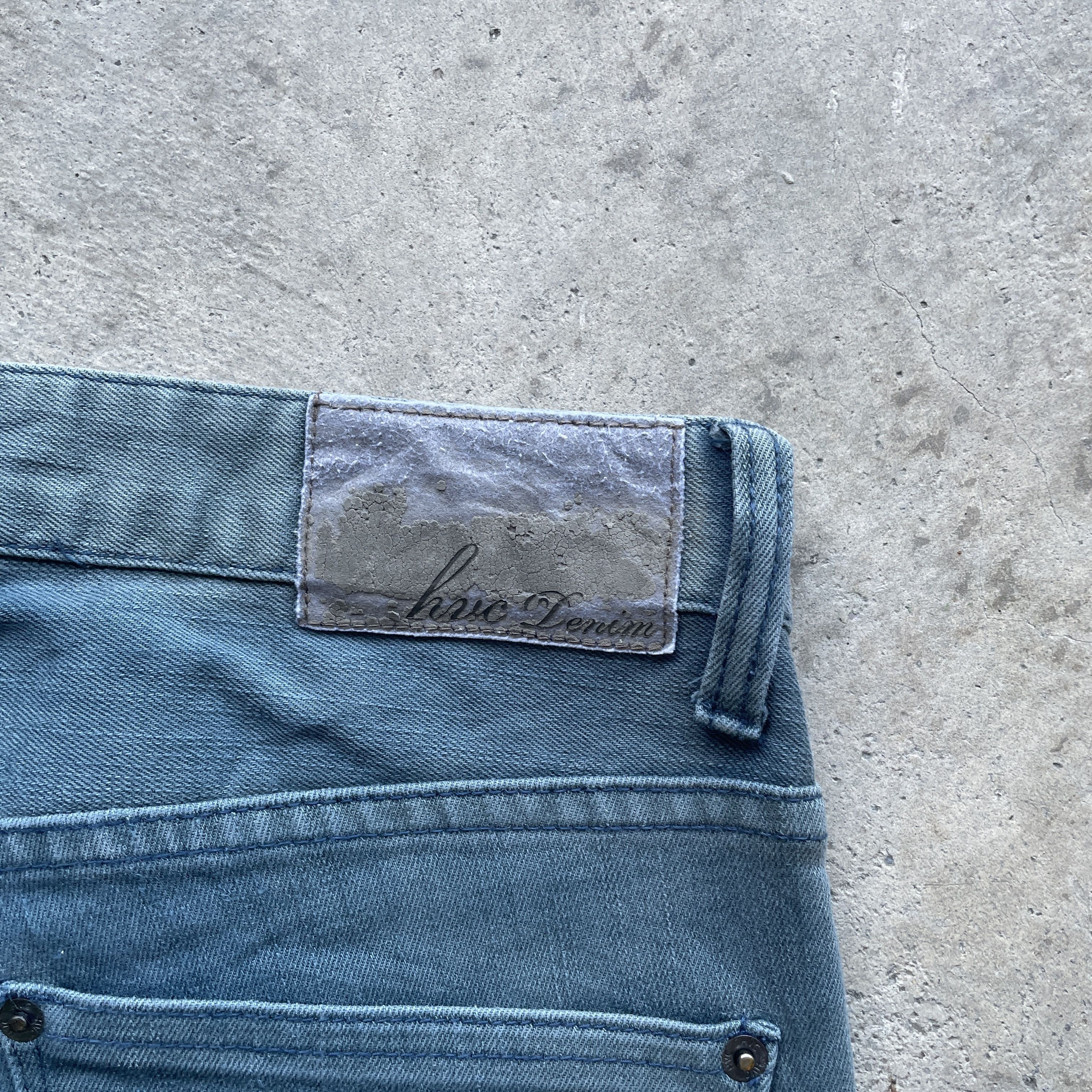 Faded Glory × Japanese Brand VINTAGE HVC DENIM PANTS JEANS FADED W34x33 Size US 34 / EU 50 - 8 Thumbnail