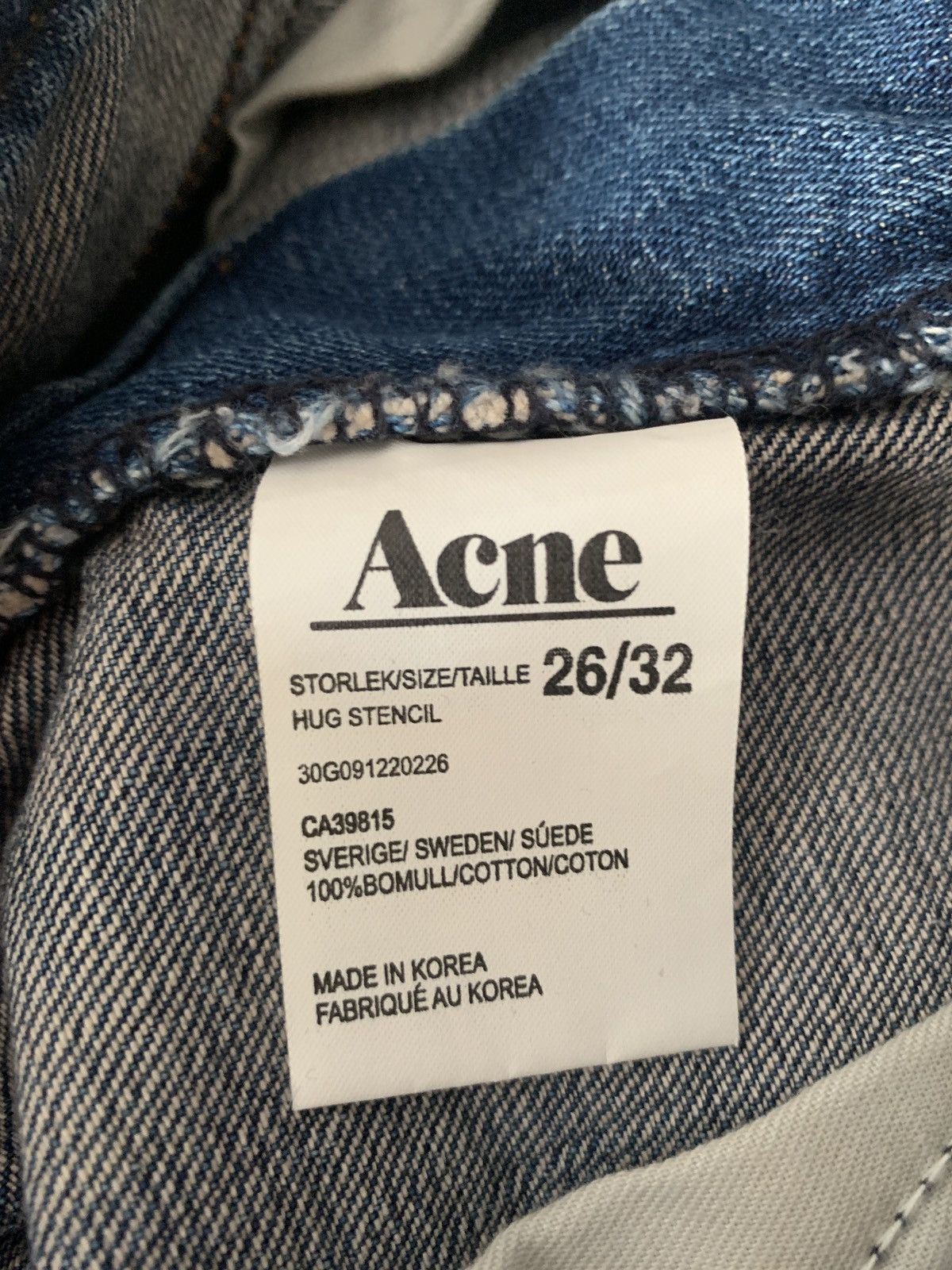 Acne Studios Acne Studios Bundle of 3 pants Size 29" - 7 Thumbnail