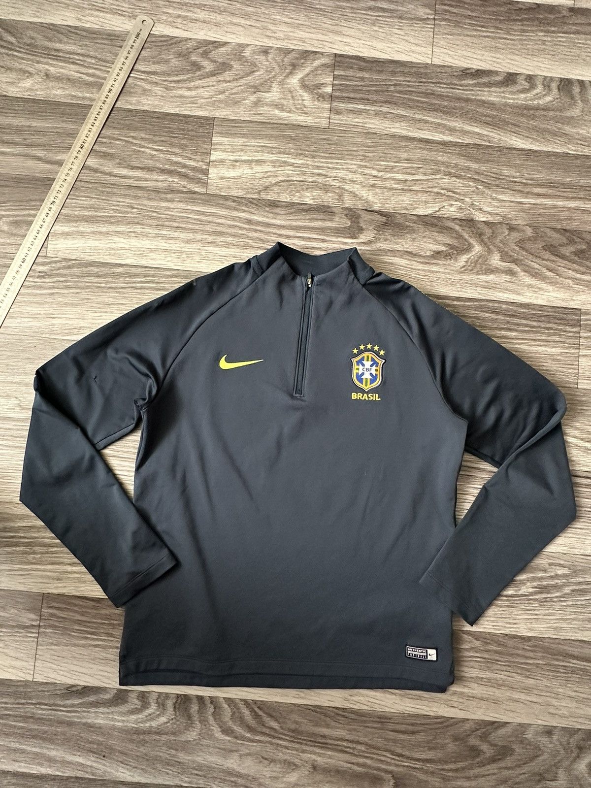 Nike Nike Brazil 2018-2019 Training Footbal Sweatshirt hype bloke Size US S / EU 44-46 / 1 - 1 Thumbnail