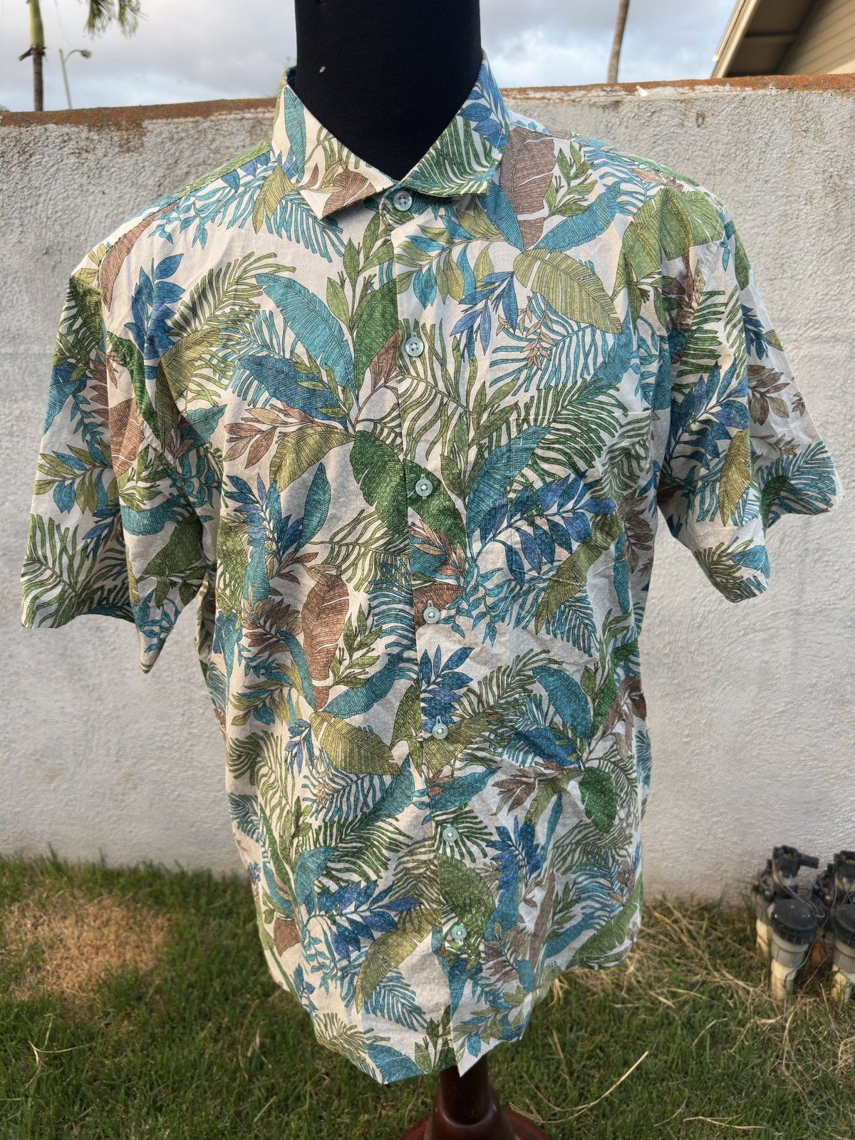 Tori Richard PreOwned Tori Richard Hawaiian Print Multicolored Men's L Size US L / EU 52-54 / 3 - 1 Thumbnail