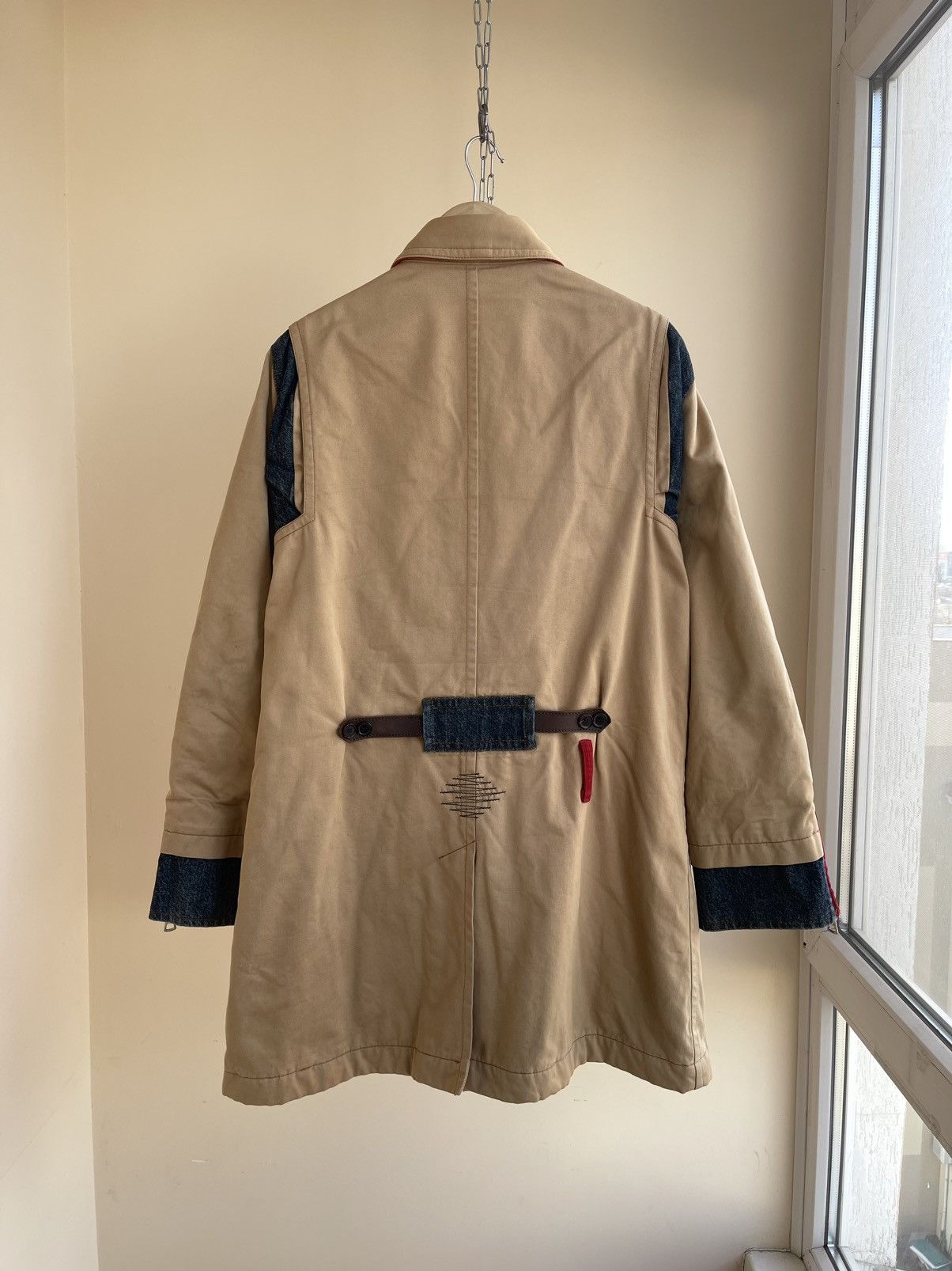 Dsquared2 Dsquared2 Homeless Collection F/W 2002 Hybrid Coat Vintage Size US M / EU 48-50 / 2 - 2 Thumbnail