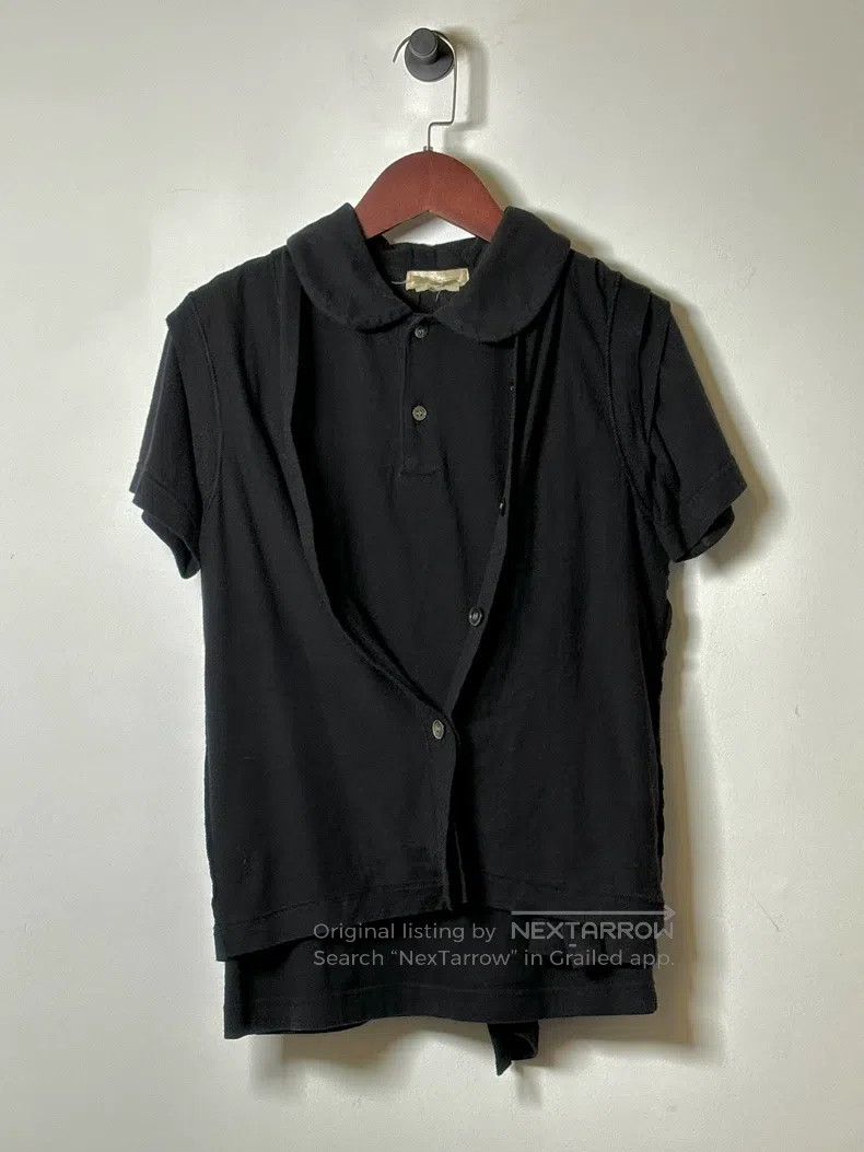 Comme des Garcons Comme Des Garcons Double-layered T-shirt polo shirt Size S / US 4 / IT 40 - 1 Thumbnail