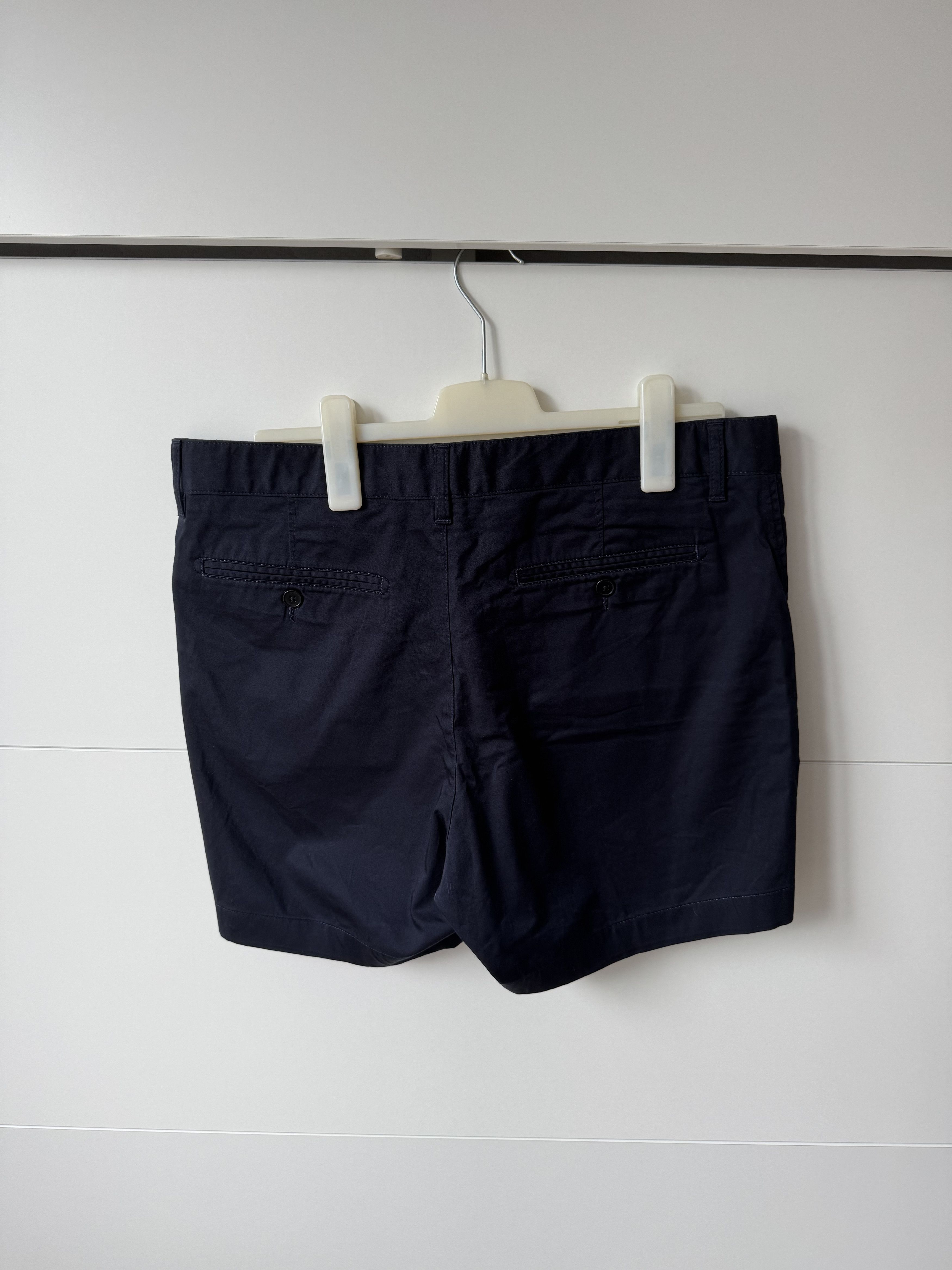 Acne Studios [48] Seymour Satin Shorts in Navy (SS15) Size US 30 / EU 46 - 2 Thumbnail