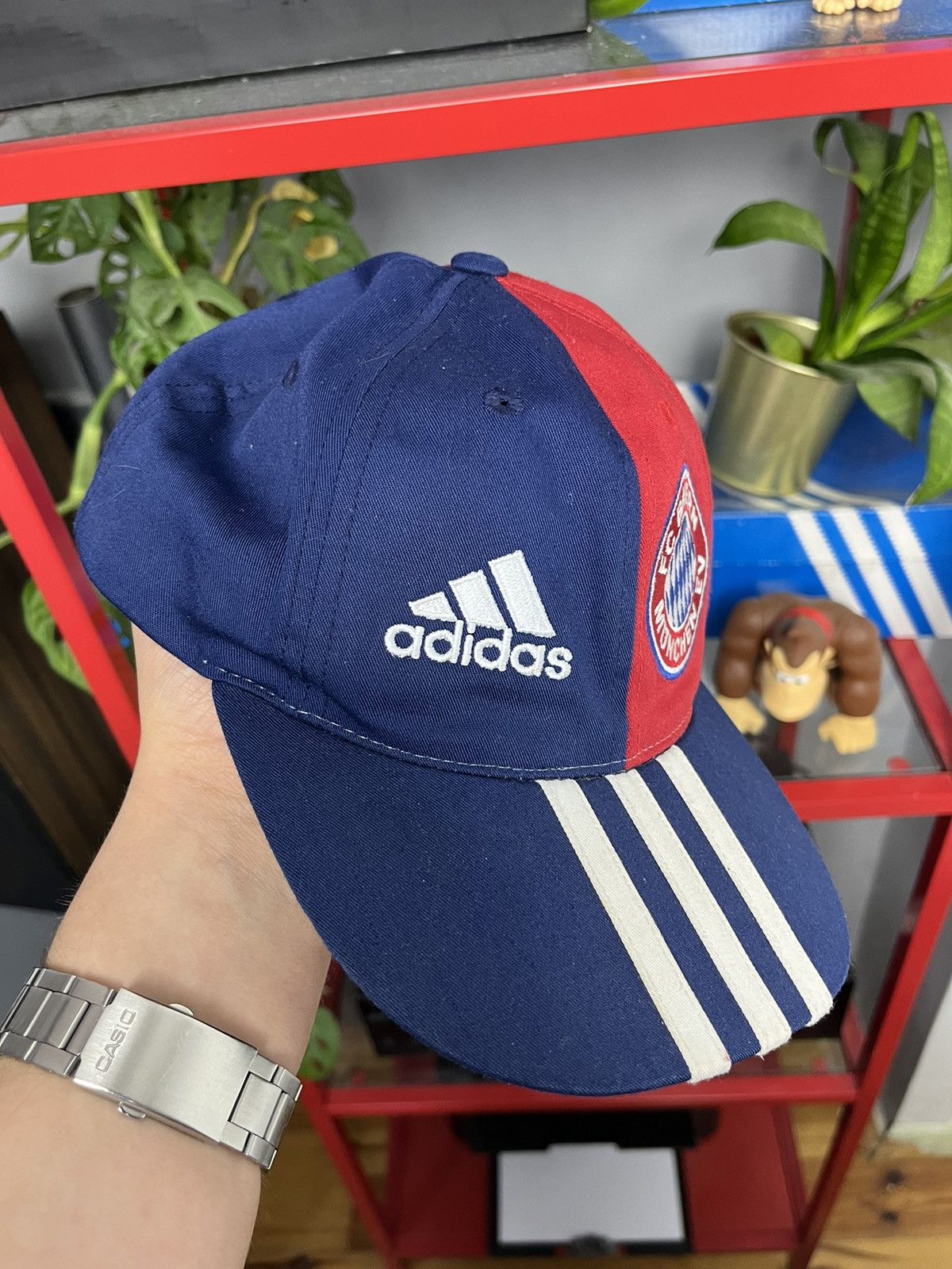 Adidas × Vintage Vintage y2k Adidas FC Bayern Munchen embroidered logo hat Size ONE SIZE - 3 Thumbnail
