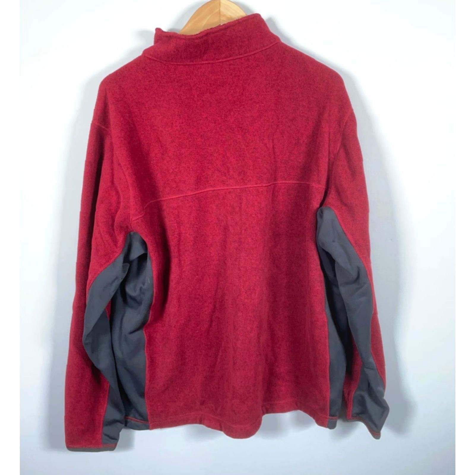 Nike Nike ACG Fleece Pullover Jacket 2XL Red Gray 1/4 Zip Hiking Outdoors Mens Regular Thermal Therma Size US XXL / EU 58 / 5 - 2 Thumbnail