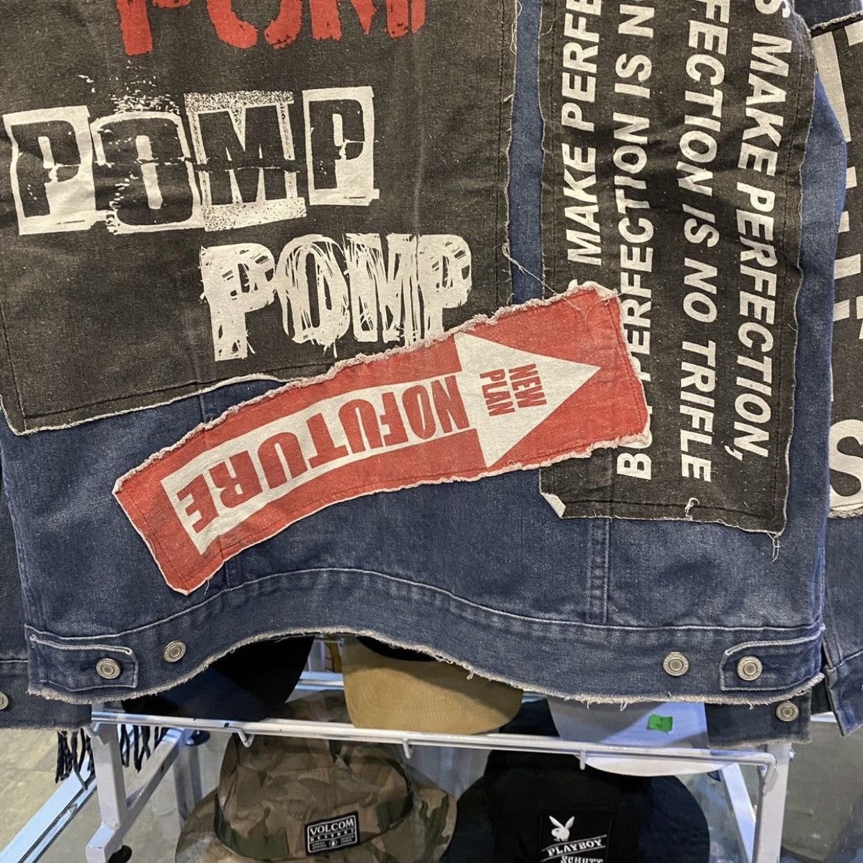Japanese Brand JUNGLE STORM Custom Denim Jackets Size US L / EU 52-54 / 3 - 12 Thumbnail