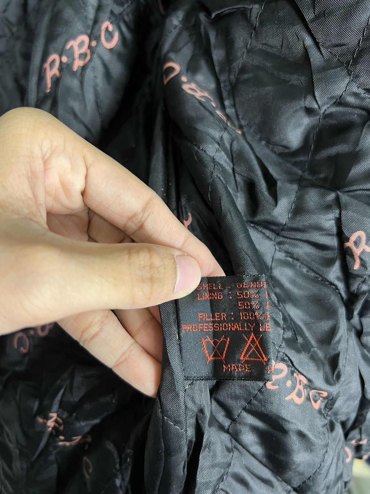 Japanese Brand 🔥 70s VINTAGE RBC LEATHER ROAD MASTER MOTO RIDER JACKET Size US L / EU 52-54 / 3 - 19 Thumbnail