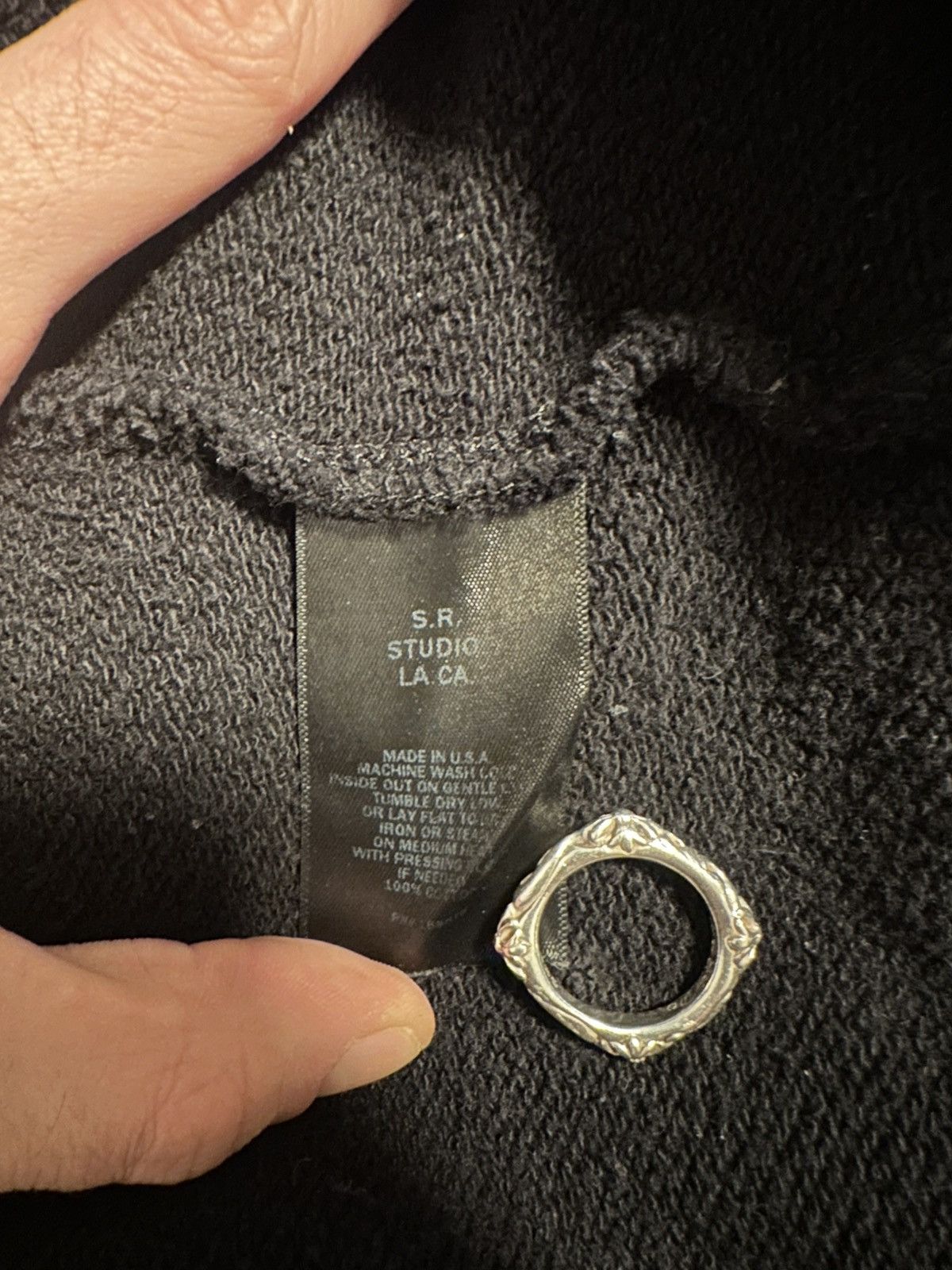 Sterling Ruby S. R. Studios Insect Index Oversized Hoodie Size US XS / EU 42 / 0 - 16 Thumbnail