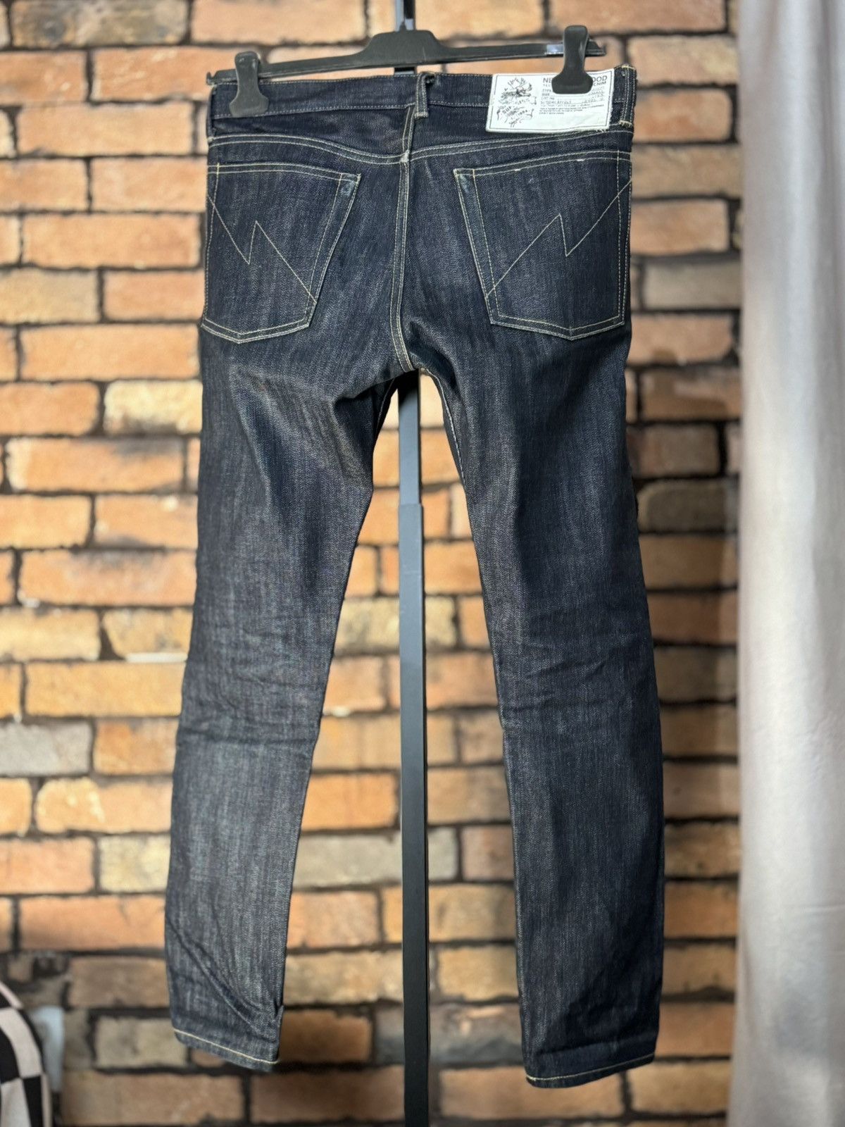 Neighborhood $486 NBHD SELVEDGE DENIM NEIGHBORHOOD RAW RED LINE JAPANESE Size US 30 / EU 46 - 1 Thumbnail