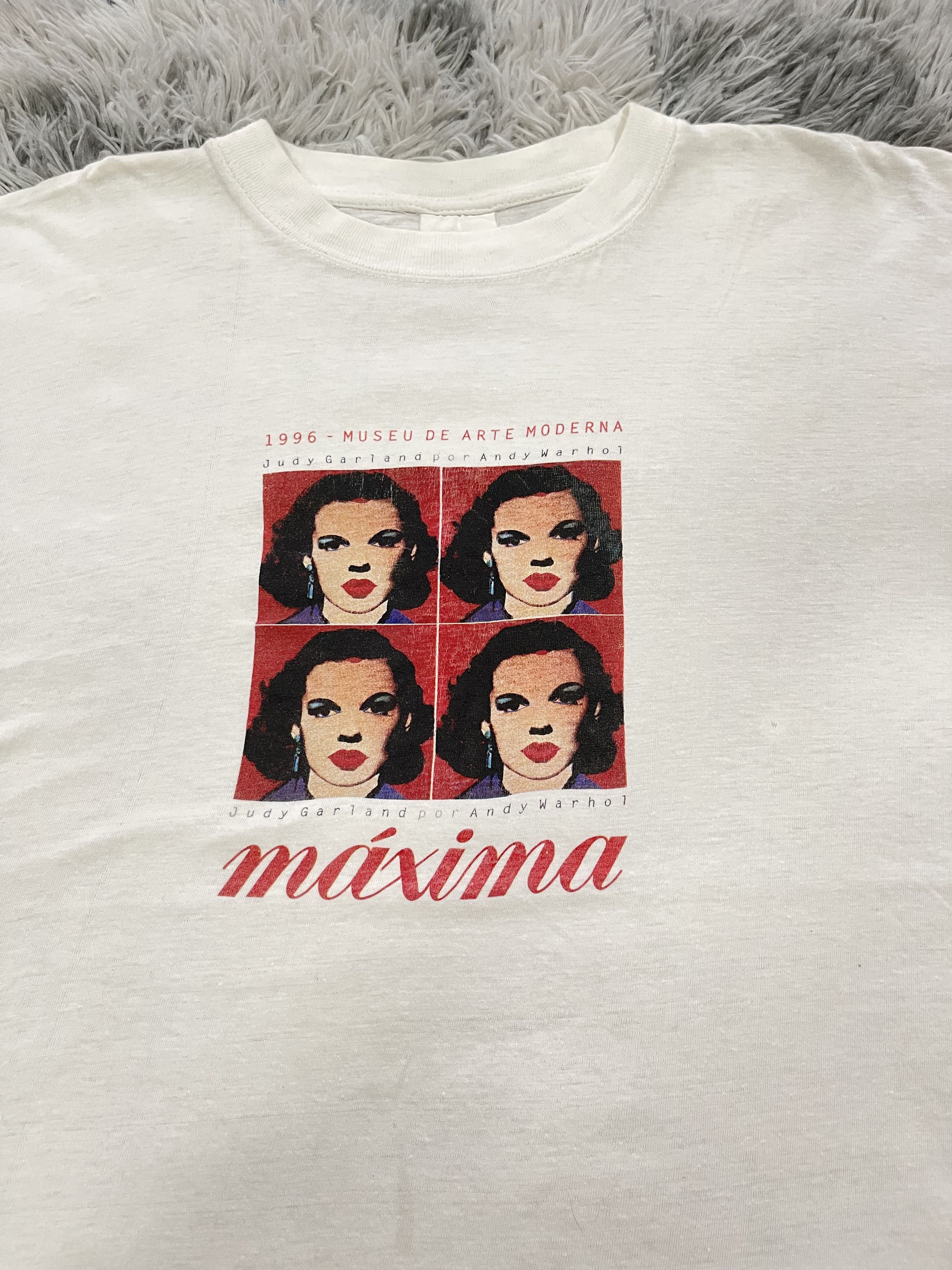 Andy Warhol × Vintage Andy Warhol x Judy Garland T Shirt Vintage Size US XL / EU 56 / 4 - 2 Thumbnail