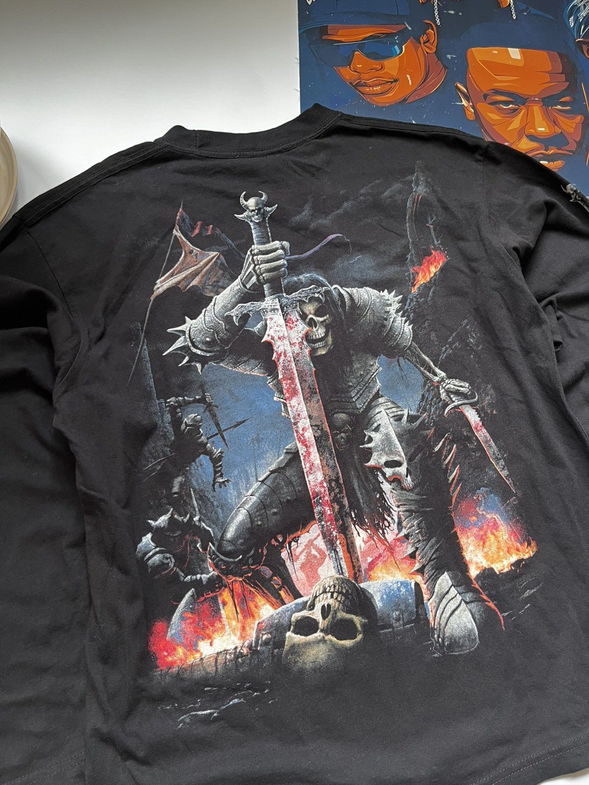 Band Tees Vintage Y2k Spiral Full Print Longsleeve Size US M / EU 48-50 / 2 - 5 Thumbnail