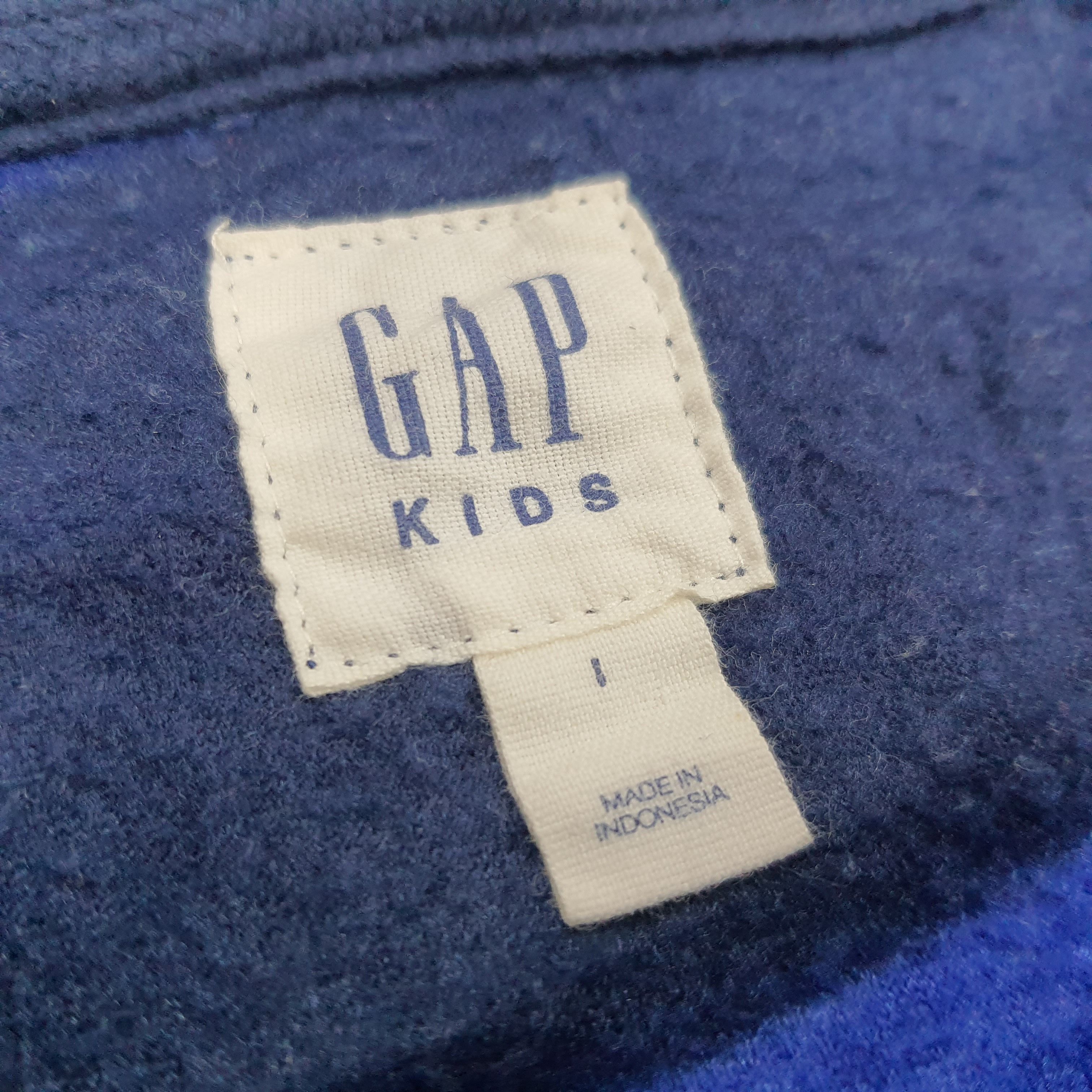 Gap × Vintage Vintage GAP KIDS Striped Hoodie Size US XS / EU 42 / 0 - 5 Thumbnail