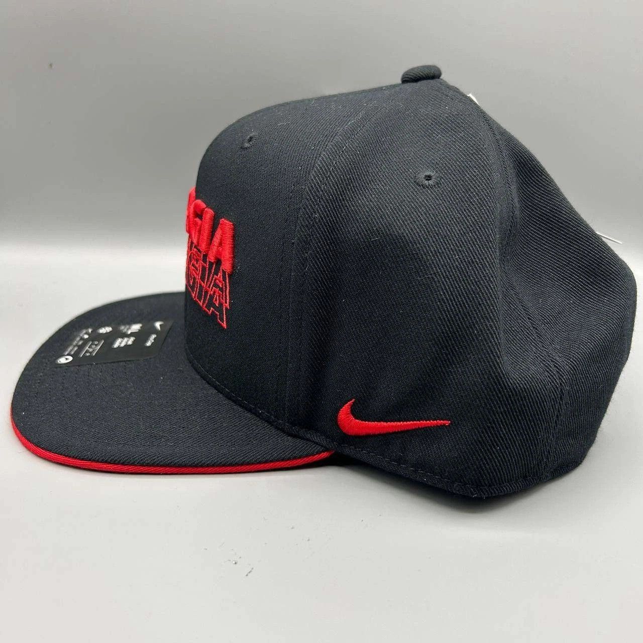 Nike Georgia Bulldogs x Nike Pro Hat Men M-L Dri-Fit Snap Back Size ONE SIZE - 6 Thumbnail