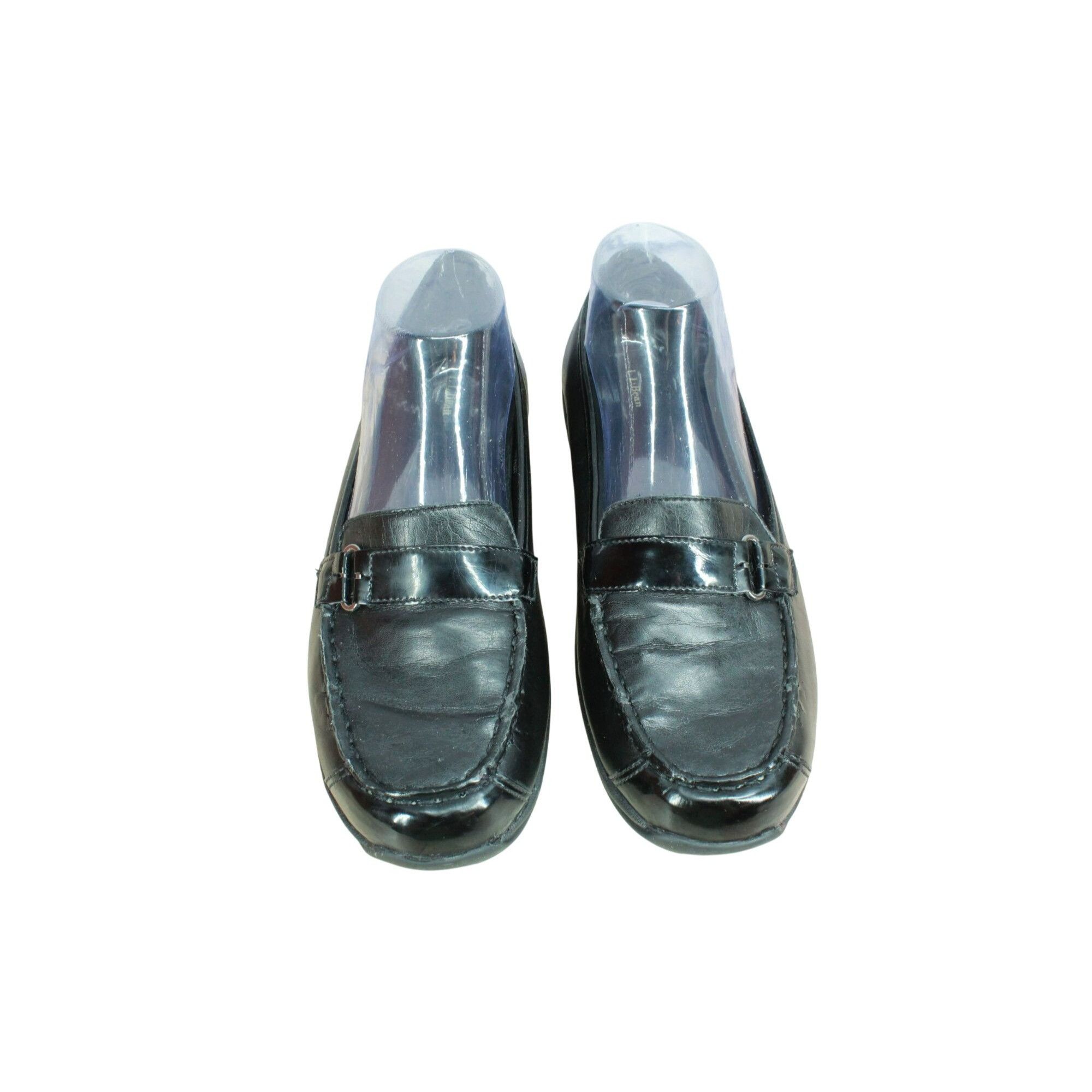 L.L. Bean LL Bean Leather Slip On Flat Moccasin Loafer Shoes Size 9 M Size US 9 / IT 39 - 5 Thumbnail