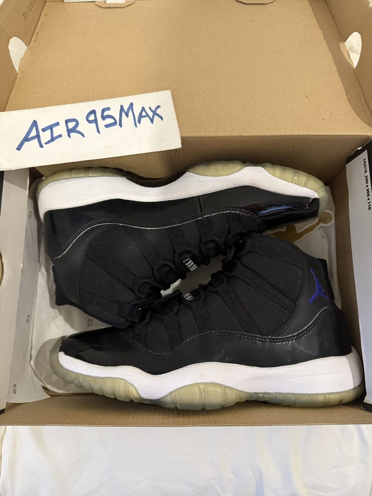 Jordan Brand Nike Air Jordan 11 Space jam BG Size US 5.5 / EU 38 - 9 Thumbnail