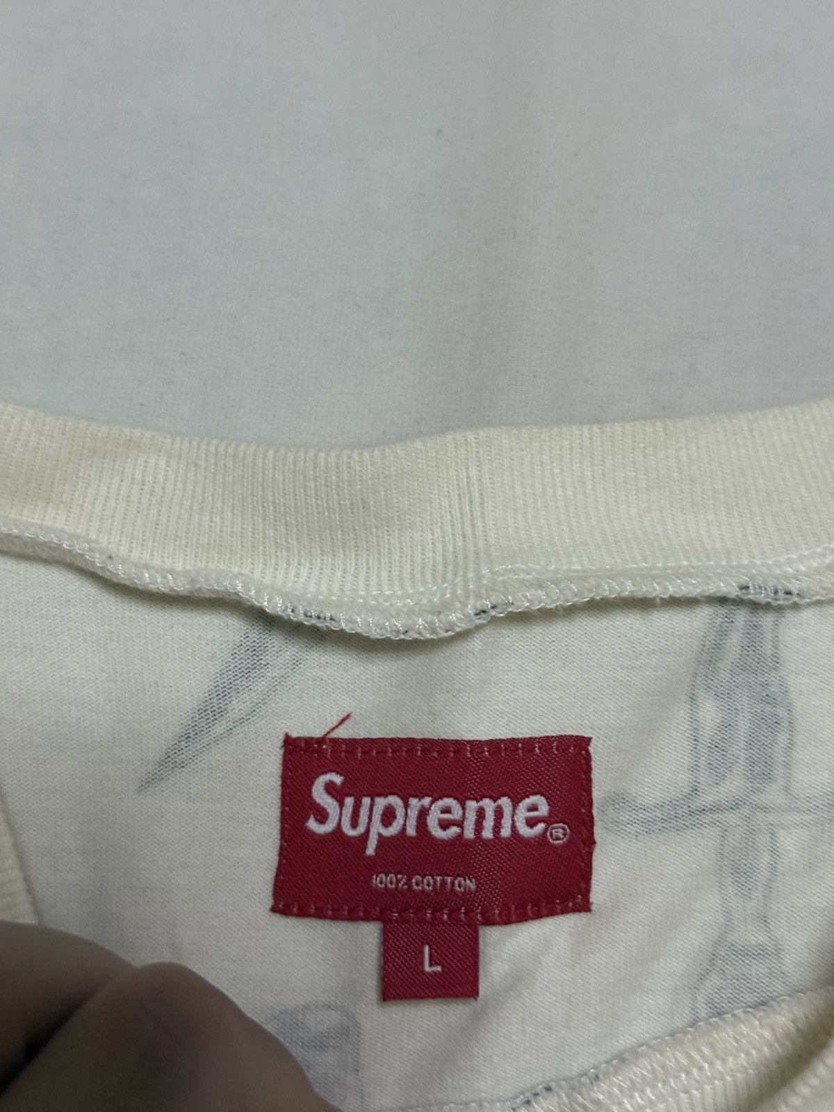 Supreme Supreme knife longsleeve tee T-shirt crew Size US L / EU 52-54 / 3 - 3 Thumbnail