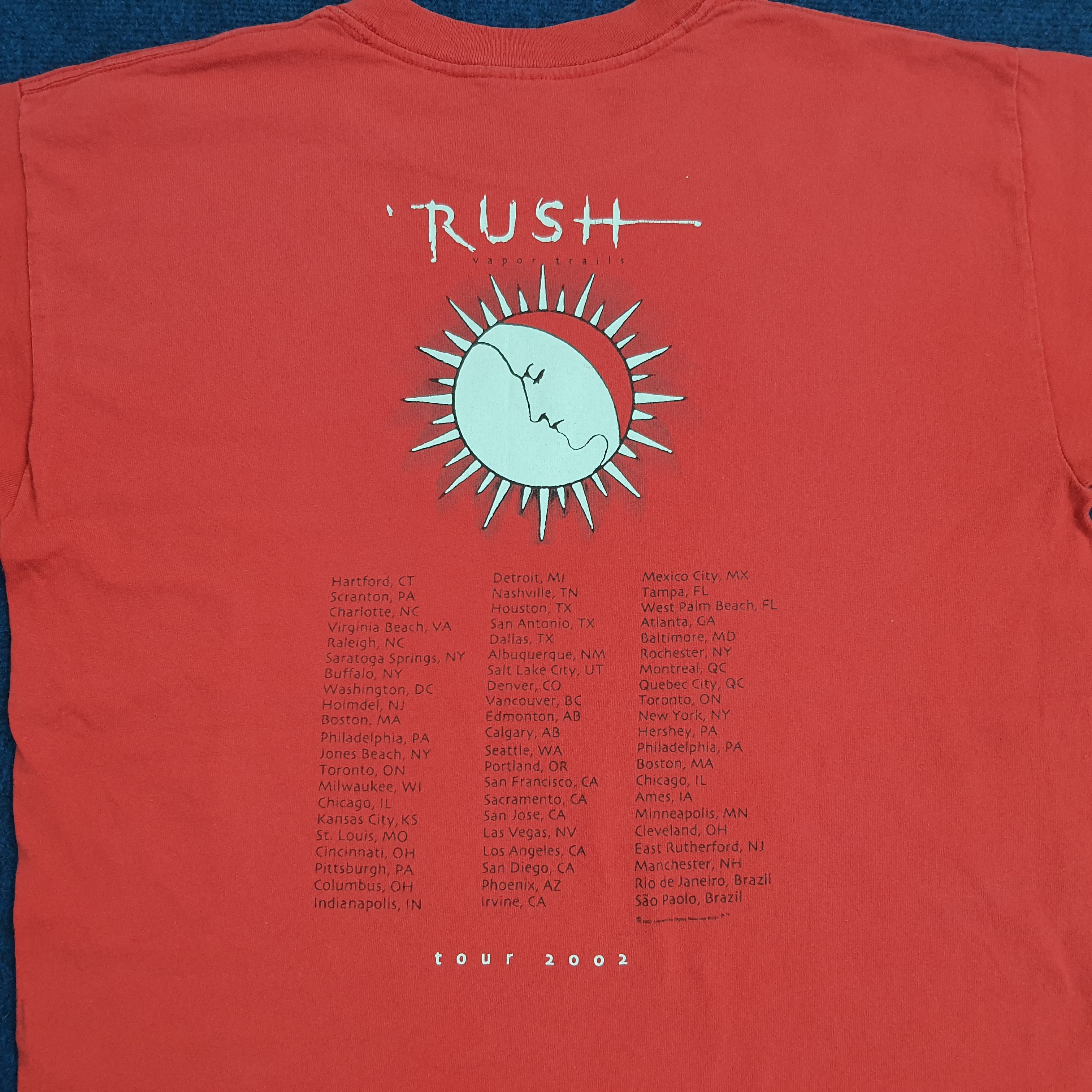 Other RUSH American Rock Band T-shirt Size US L / EU 52-54 / 3 - 4 Thumbnail