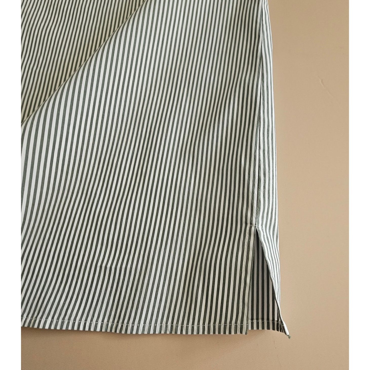 Lafayette 148 Lafayette 148 Khloe Striped Split Sleeves w/Ties Tunic Top L Size L / US 10 / IT 46 - 9 Thumbnail