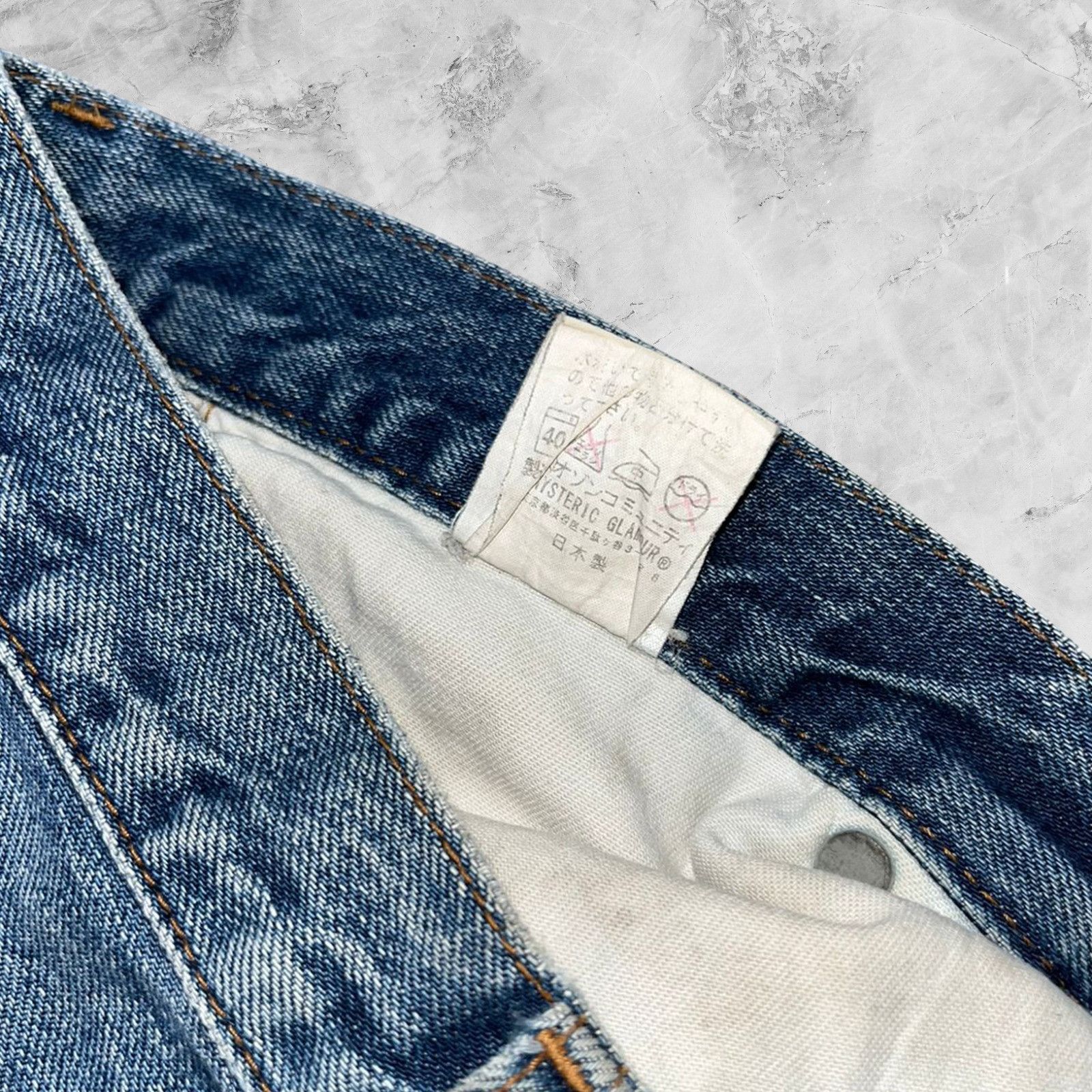 Hysteric Glamour Vintage Kinky Hysteric Glamour Ramones Altered Denim Jeans Size US 29 - 11 Thumbnail