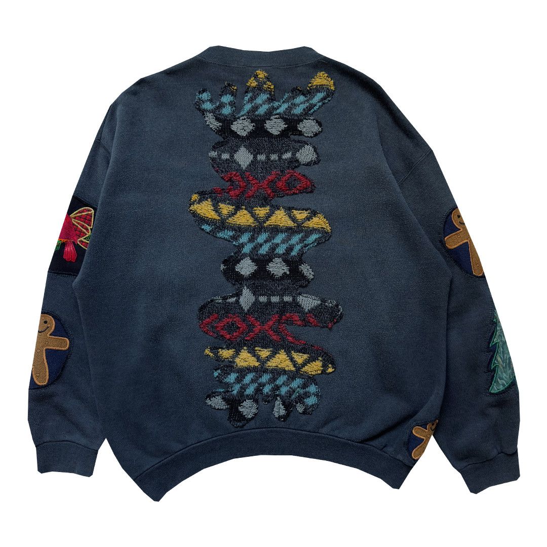 Other Upcycled Ugly Christmas Sweatshirt Size L / US 10 / IT 46 - 2 Thumbnail